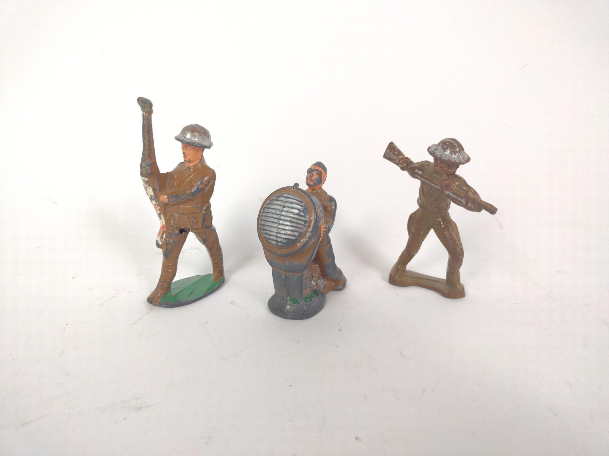 10 Vintage Cast Lead Toys and Coca-Cola Dispenser Model