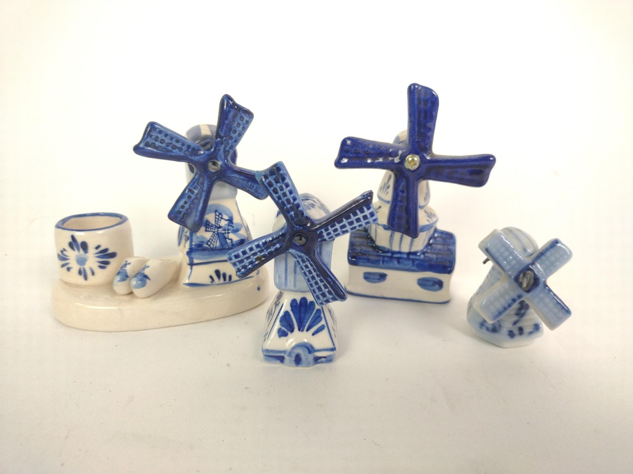 54 Pieces of Blue & White Porcelain