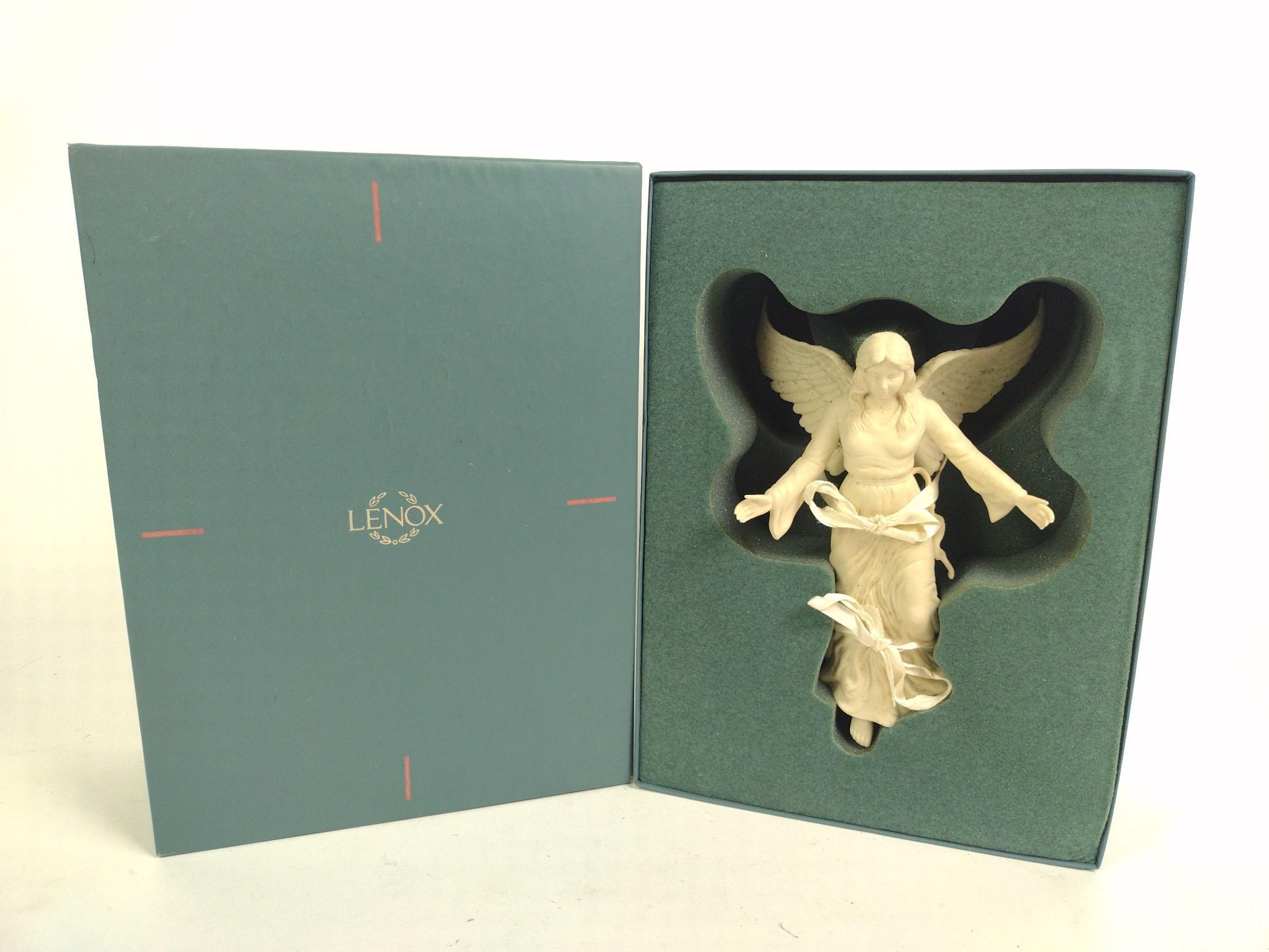 4 Decorative Items incl. Lenox Angel