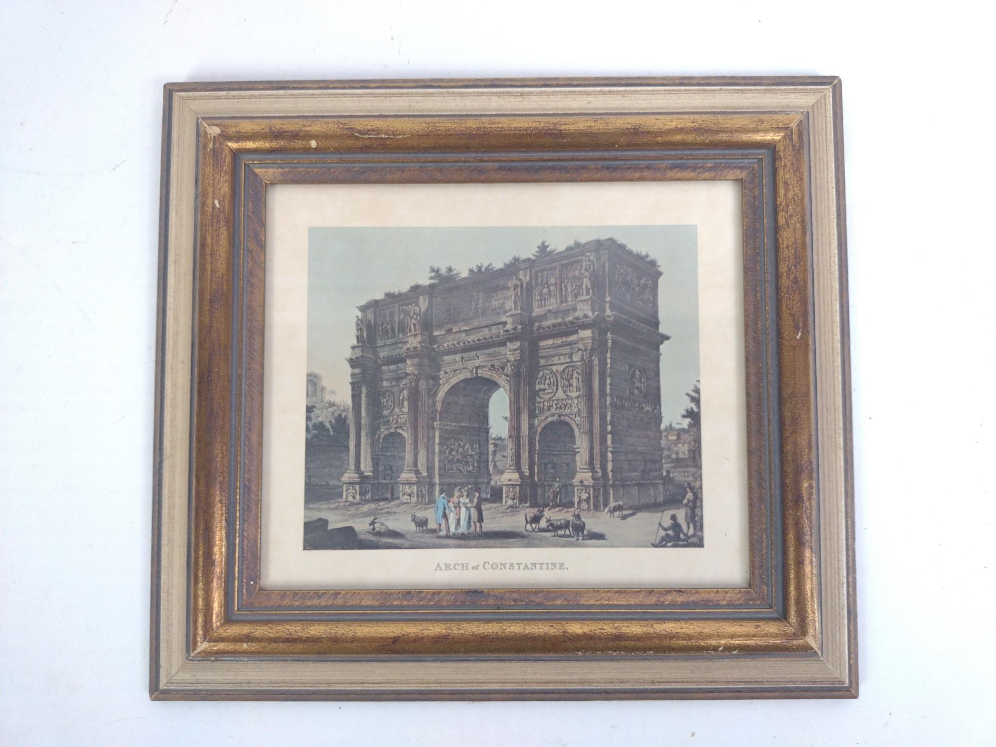Set of 4 Framed Roman Prints