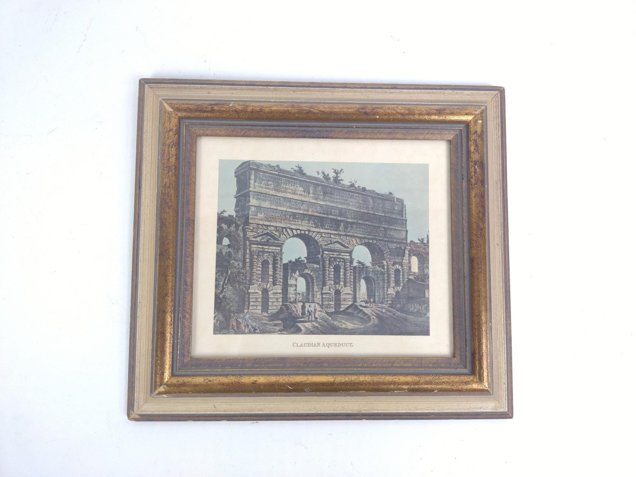 Set of 4 Framed Roman Prints