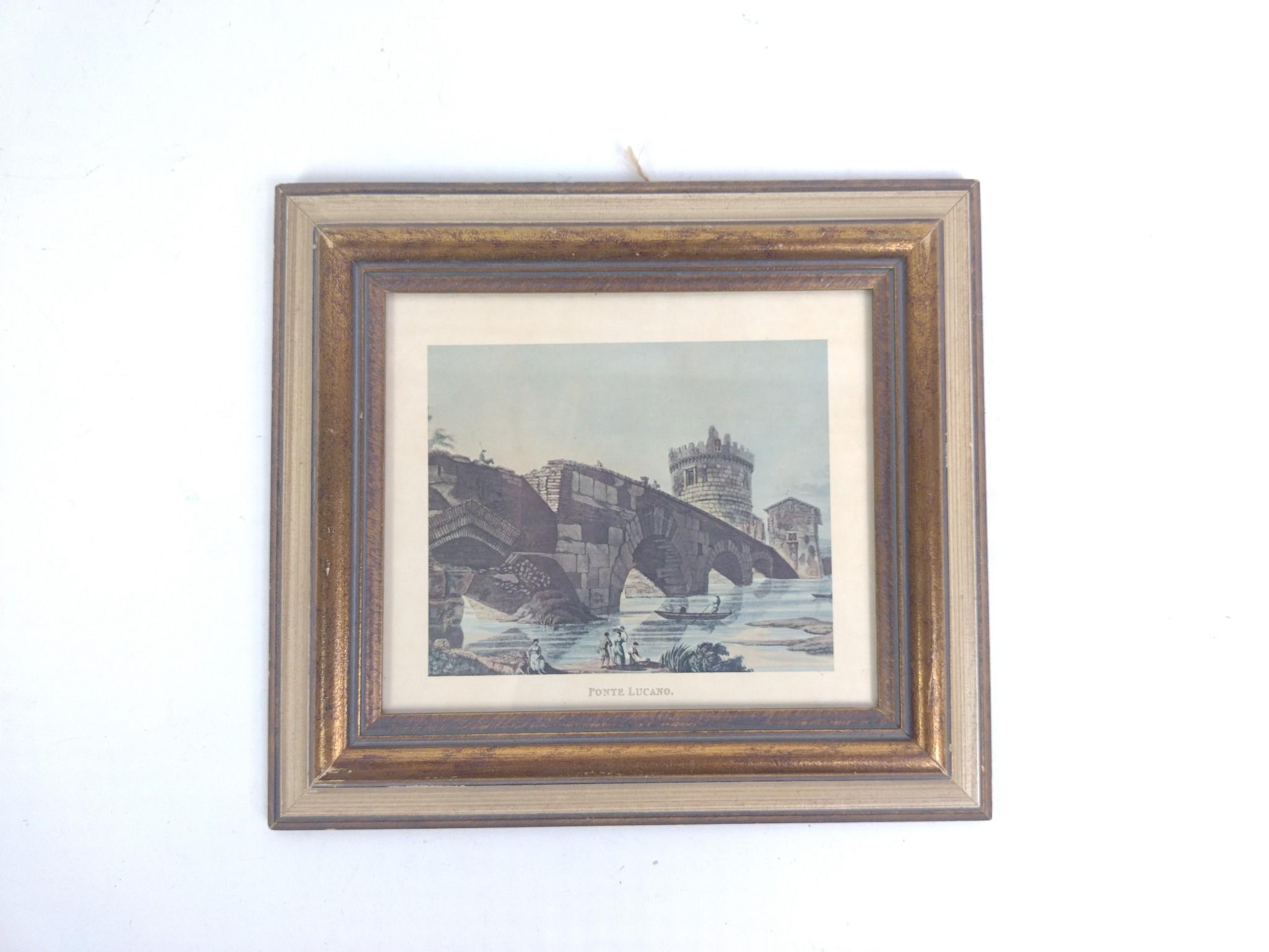 Set of 4 Framed Roman Prints