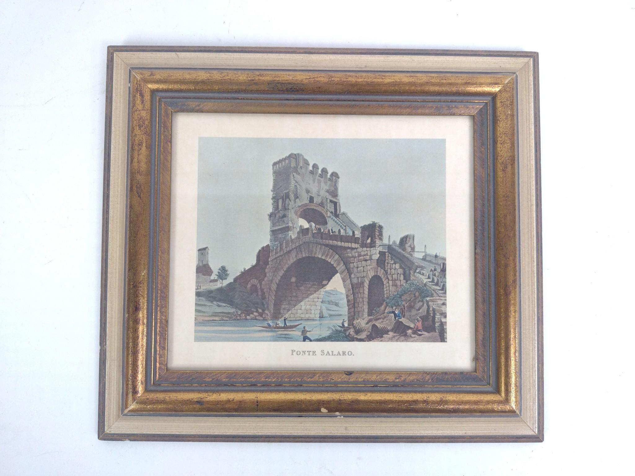Set of 4 Framed Roman Prints