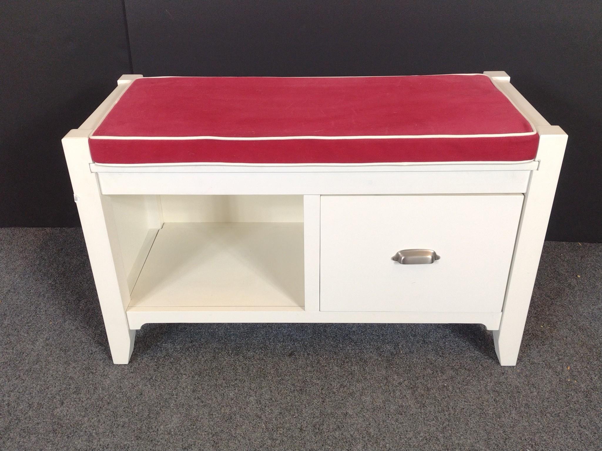 L. L. Bean Painted Cottage Storage Bench with Extra Bench