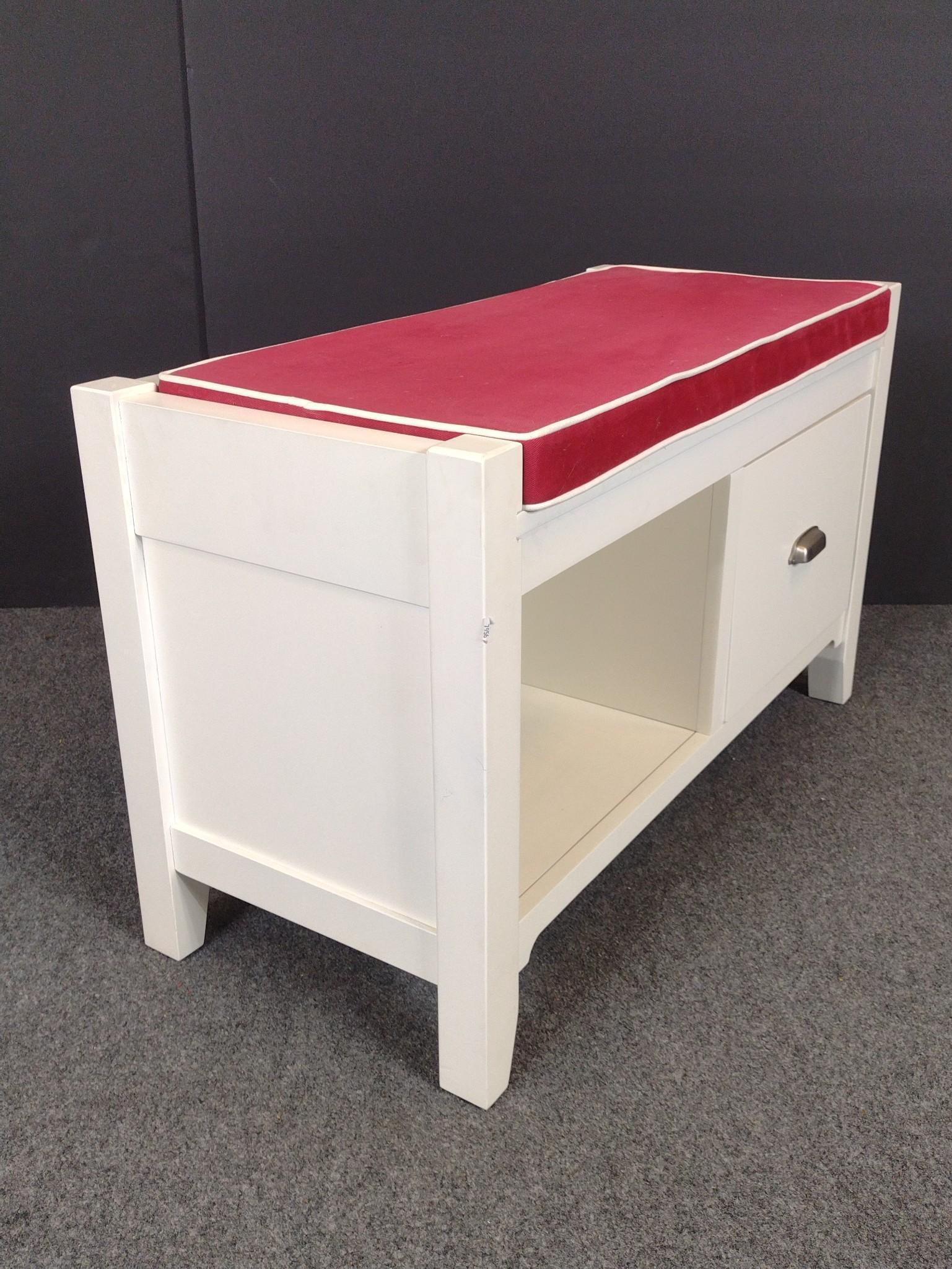 L. L. Bean Painted Cottage Storage Bench with Extra Bench
