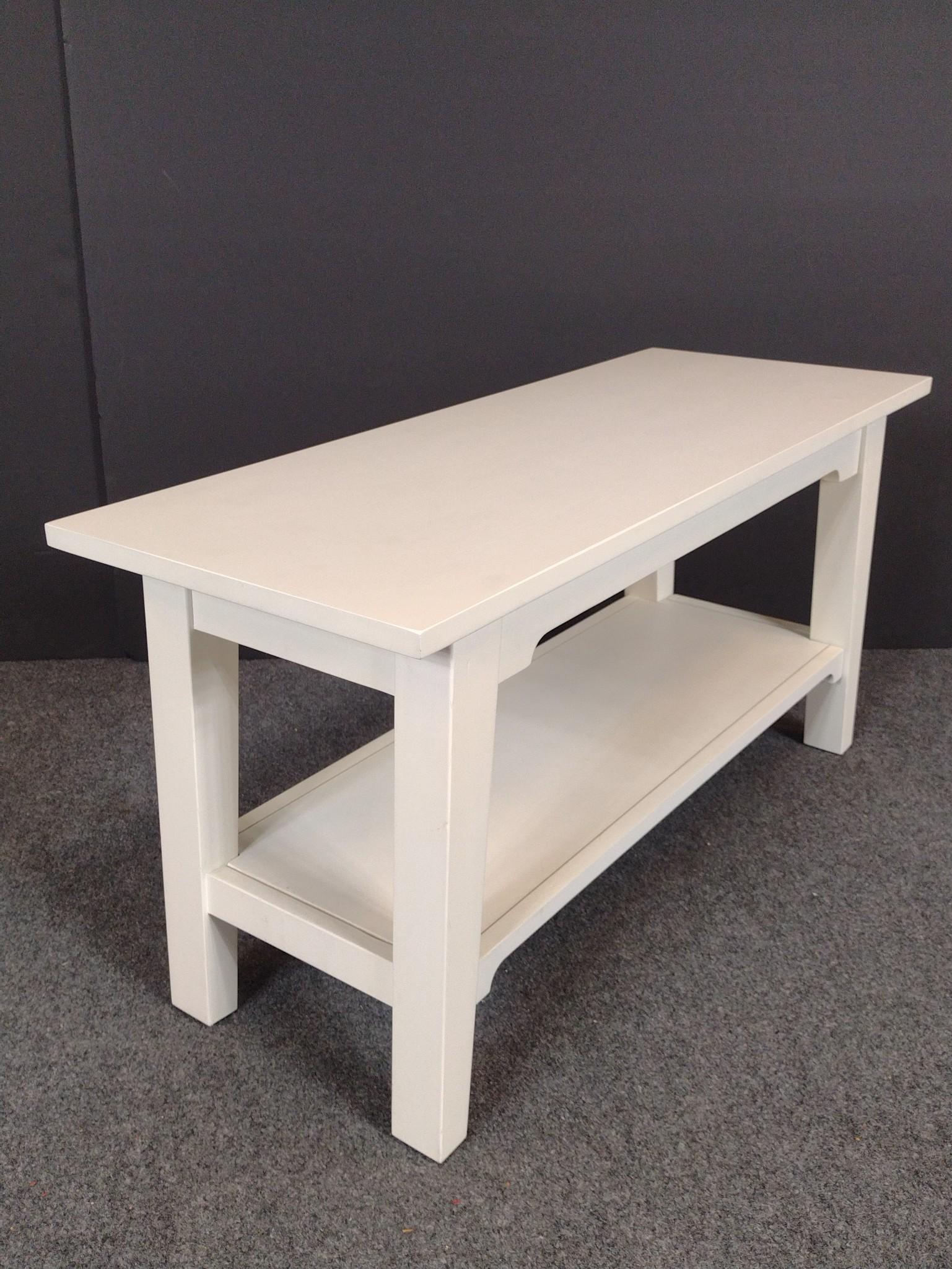 L. L. Bean Painted Cottage Storage Bench with Extra Bench