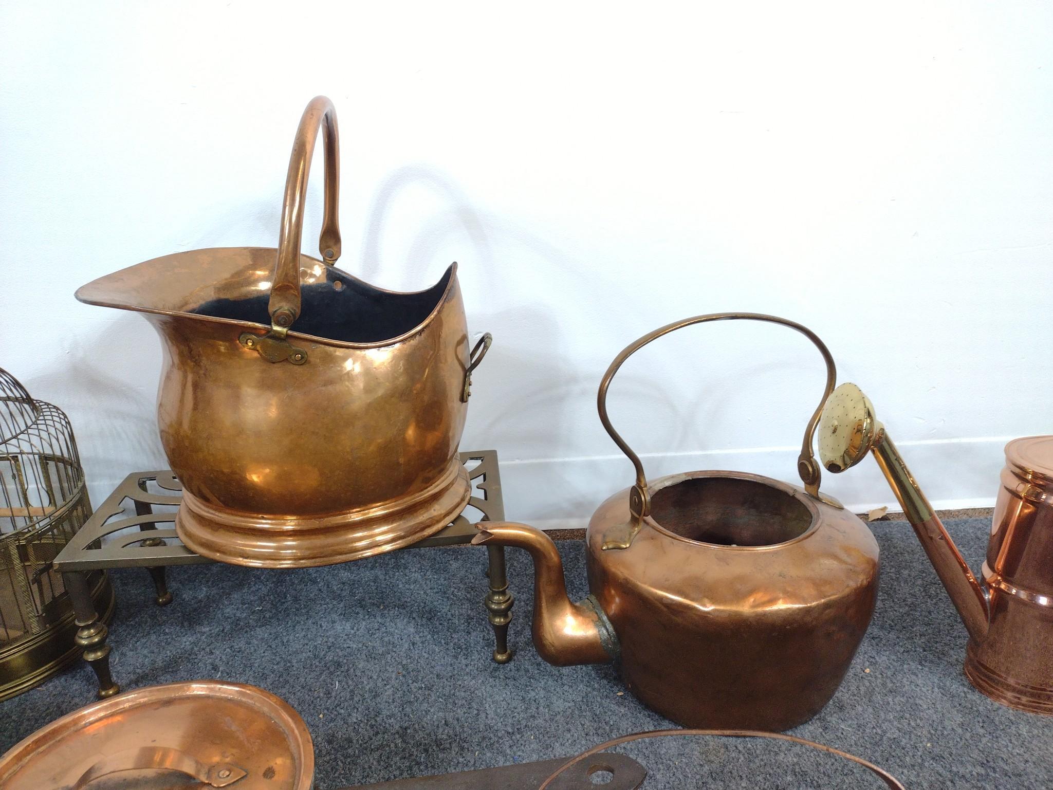 Brass and Copper Kitchenware