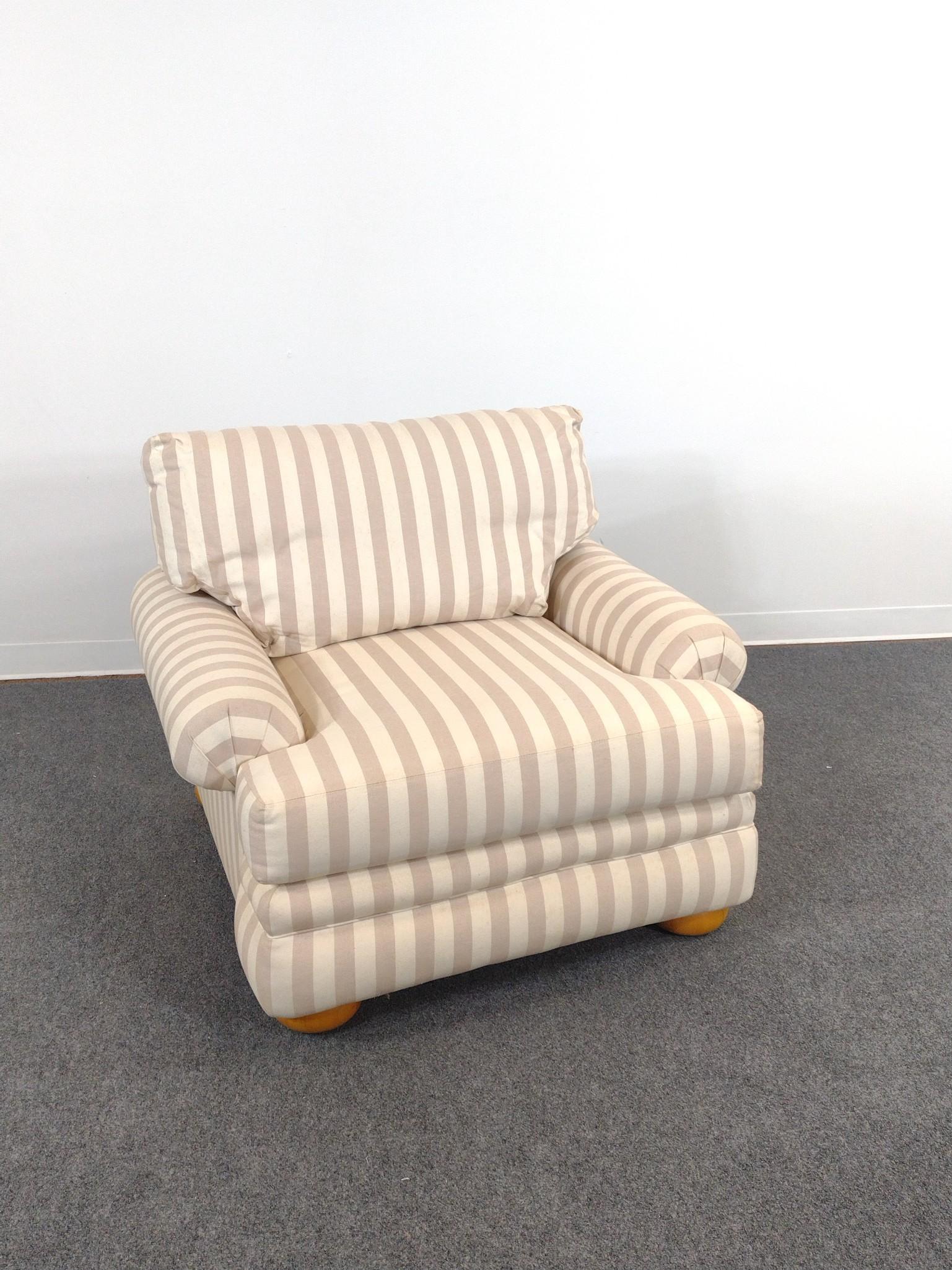 Thomasville Armchair with Ottoman