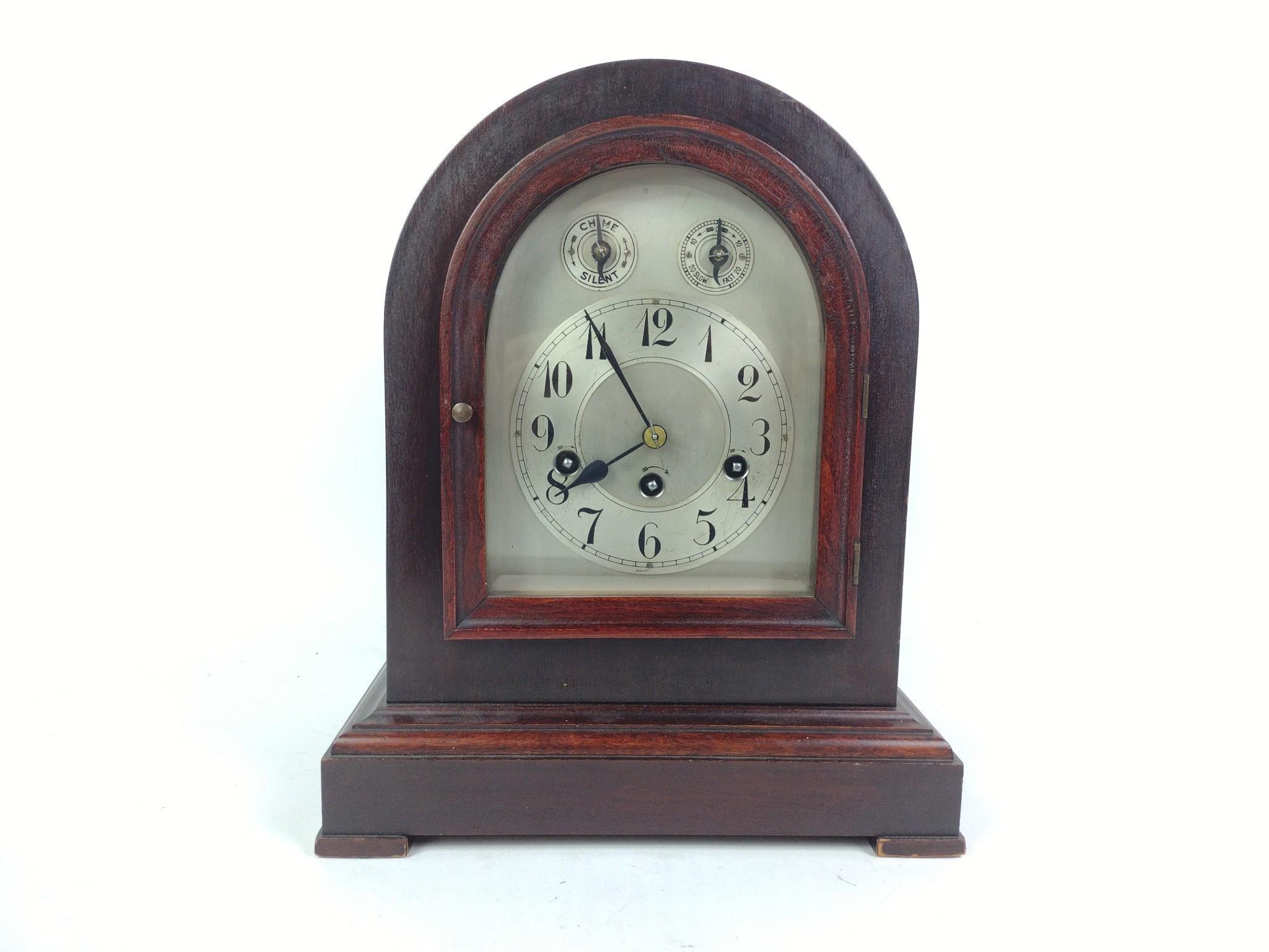 Antique Junghans Westminster Bracket Clock