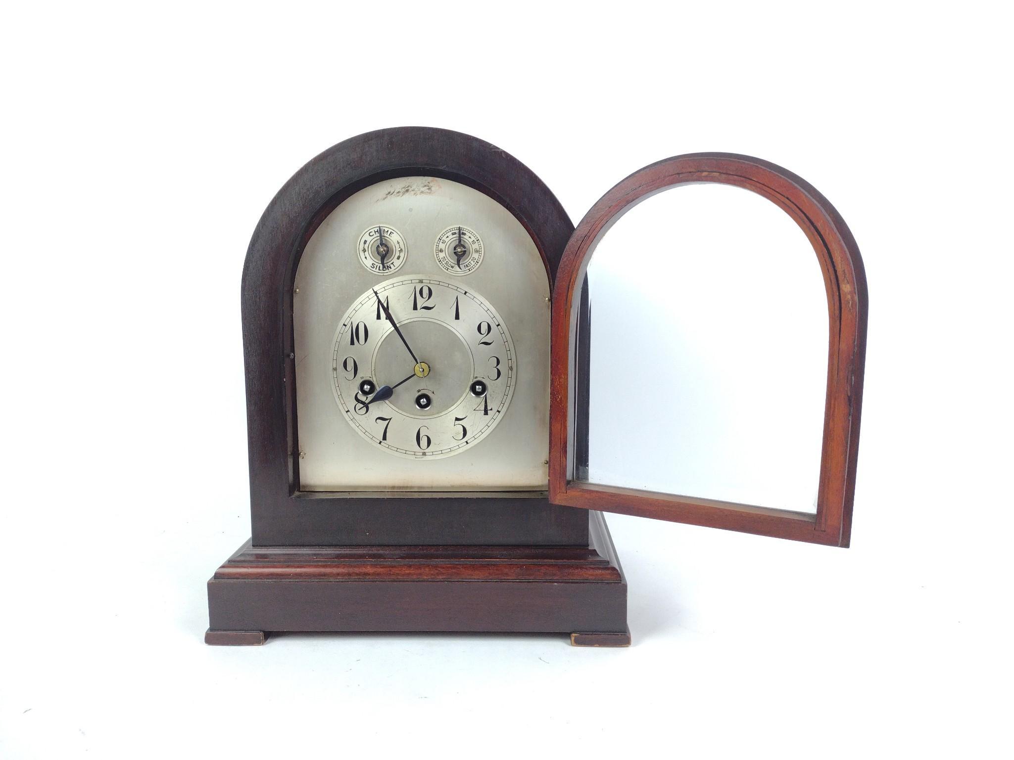 Antique Junghans Westminster Bracket Clock