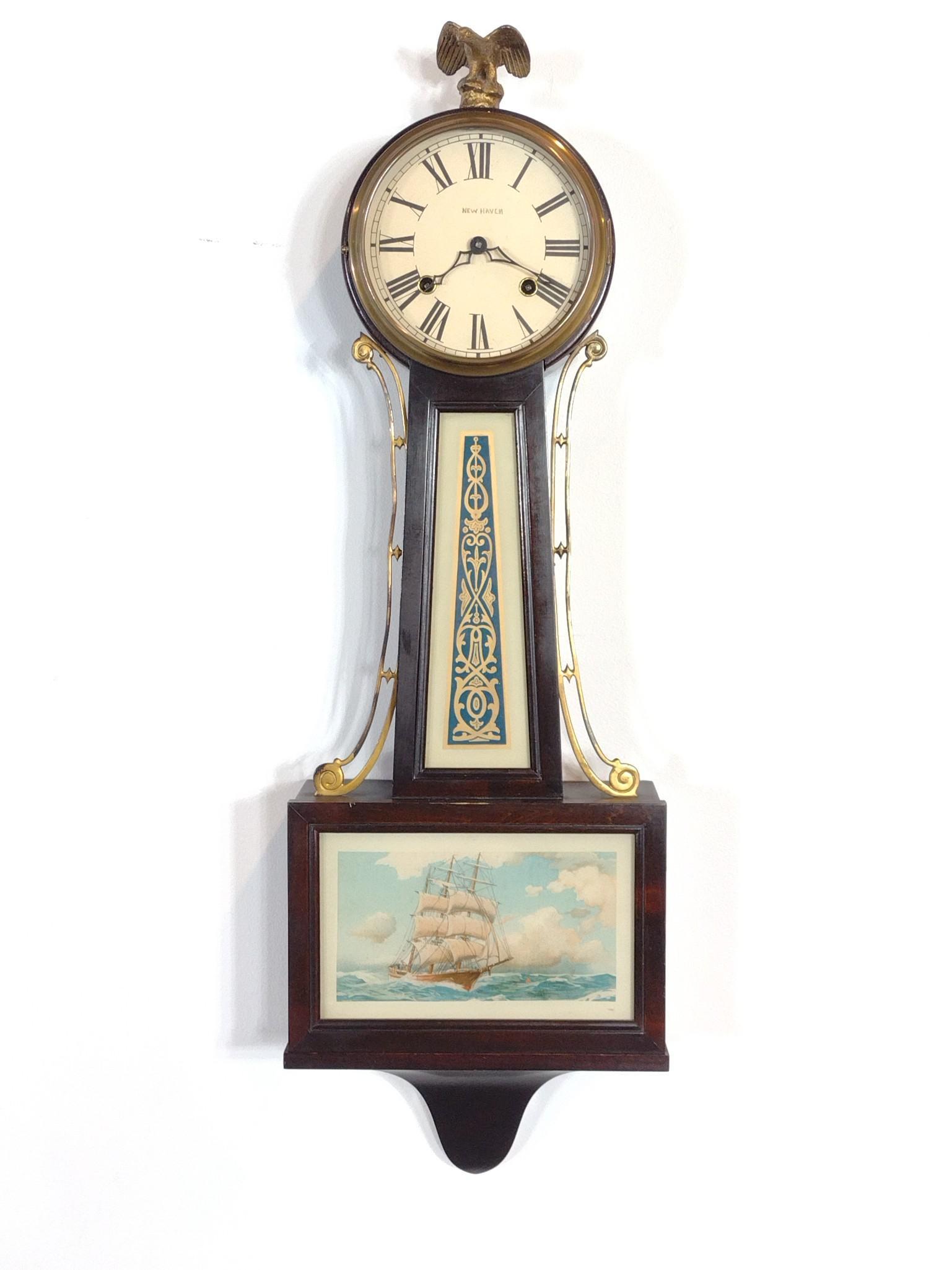 New Haven Banjo Wall Clock