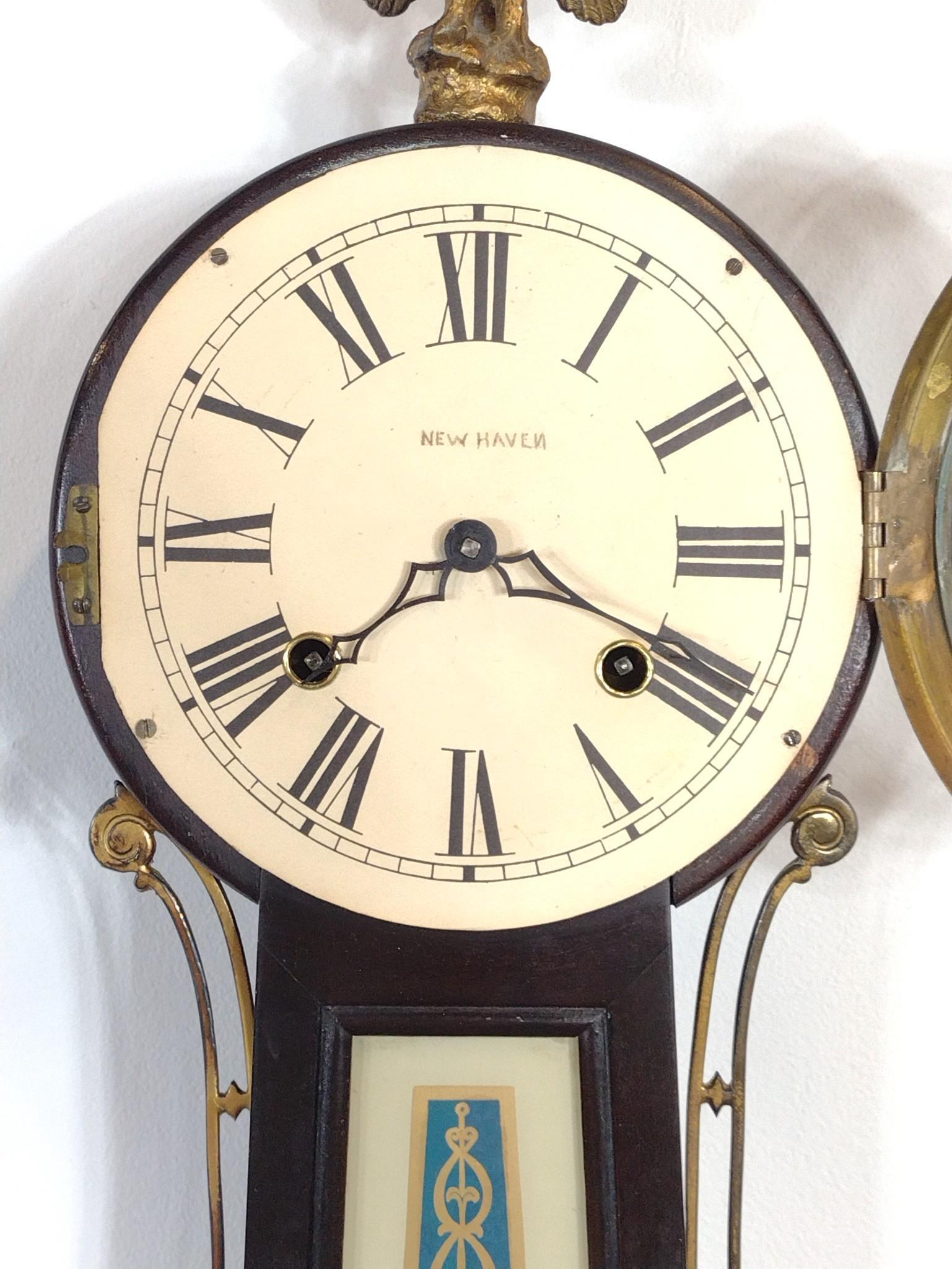 New Haven Banjo Wall Clock