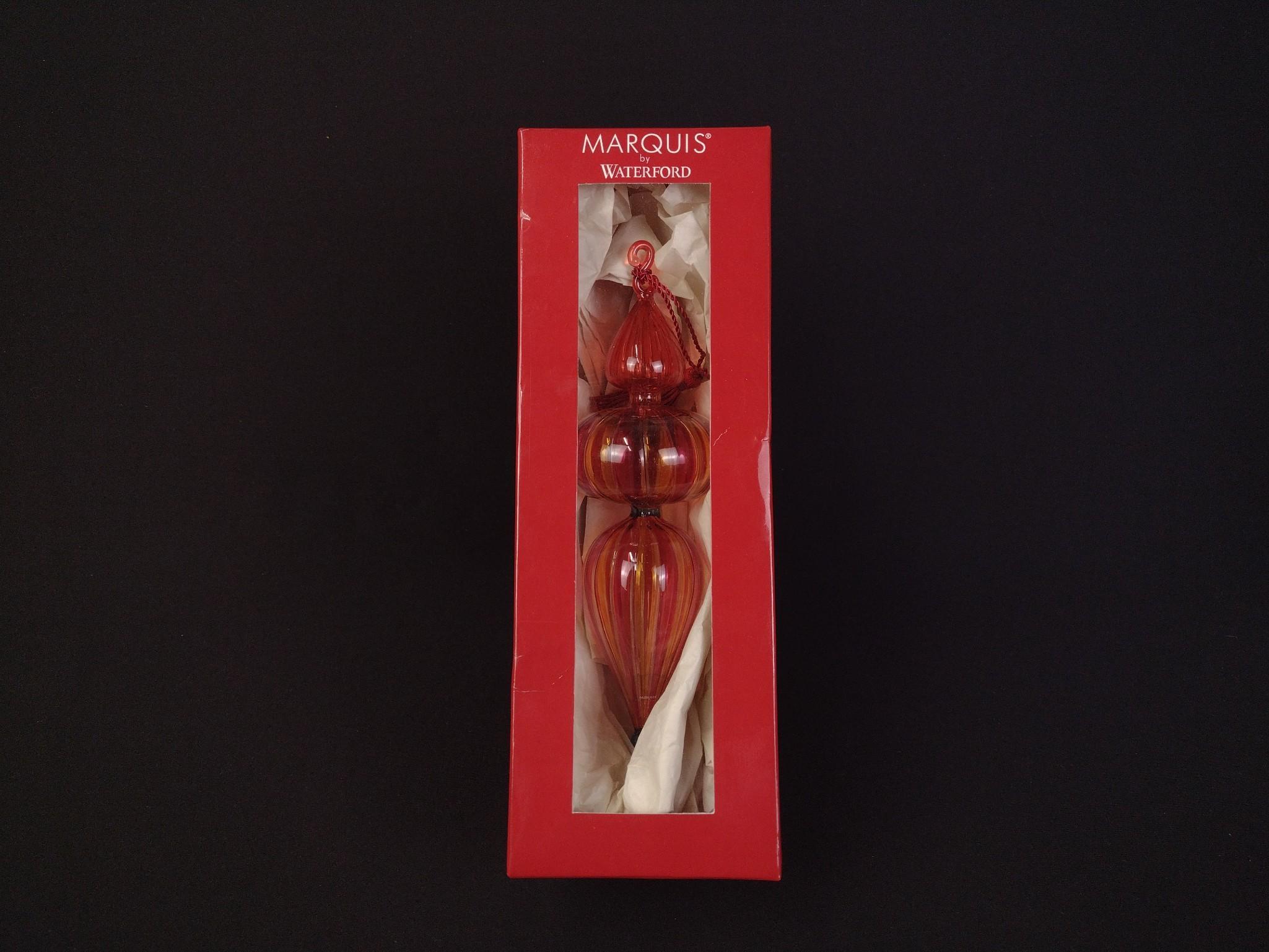 7 Ornaments incl. Gorham and Waterford