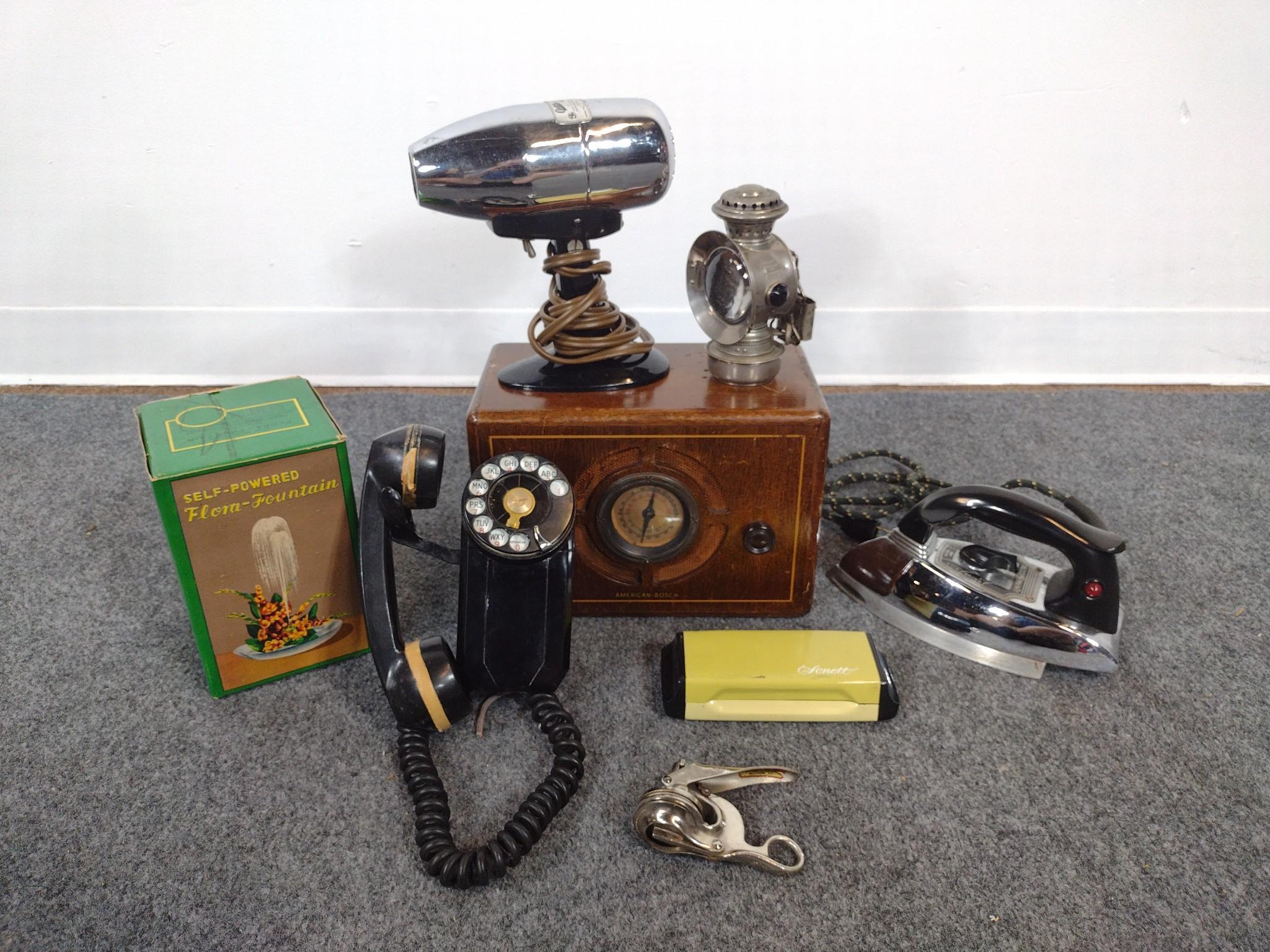 Console Intercom, Rotary Wall Phone, and More