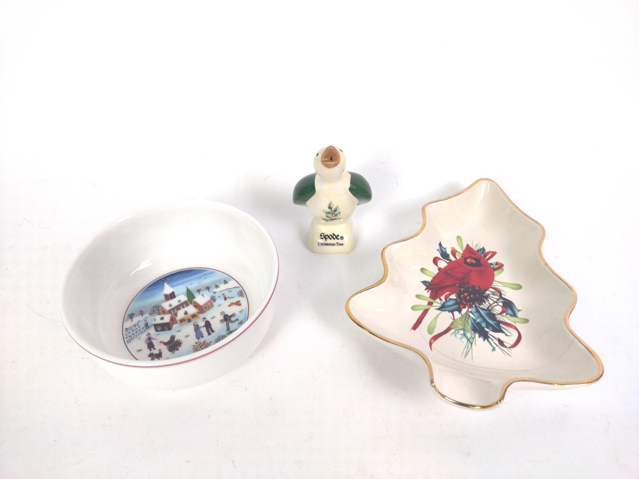 Christmas Holiday Dinnerware and Serving