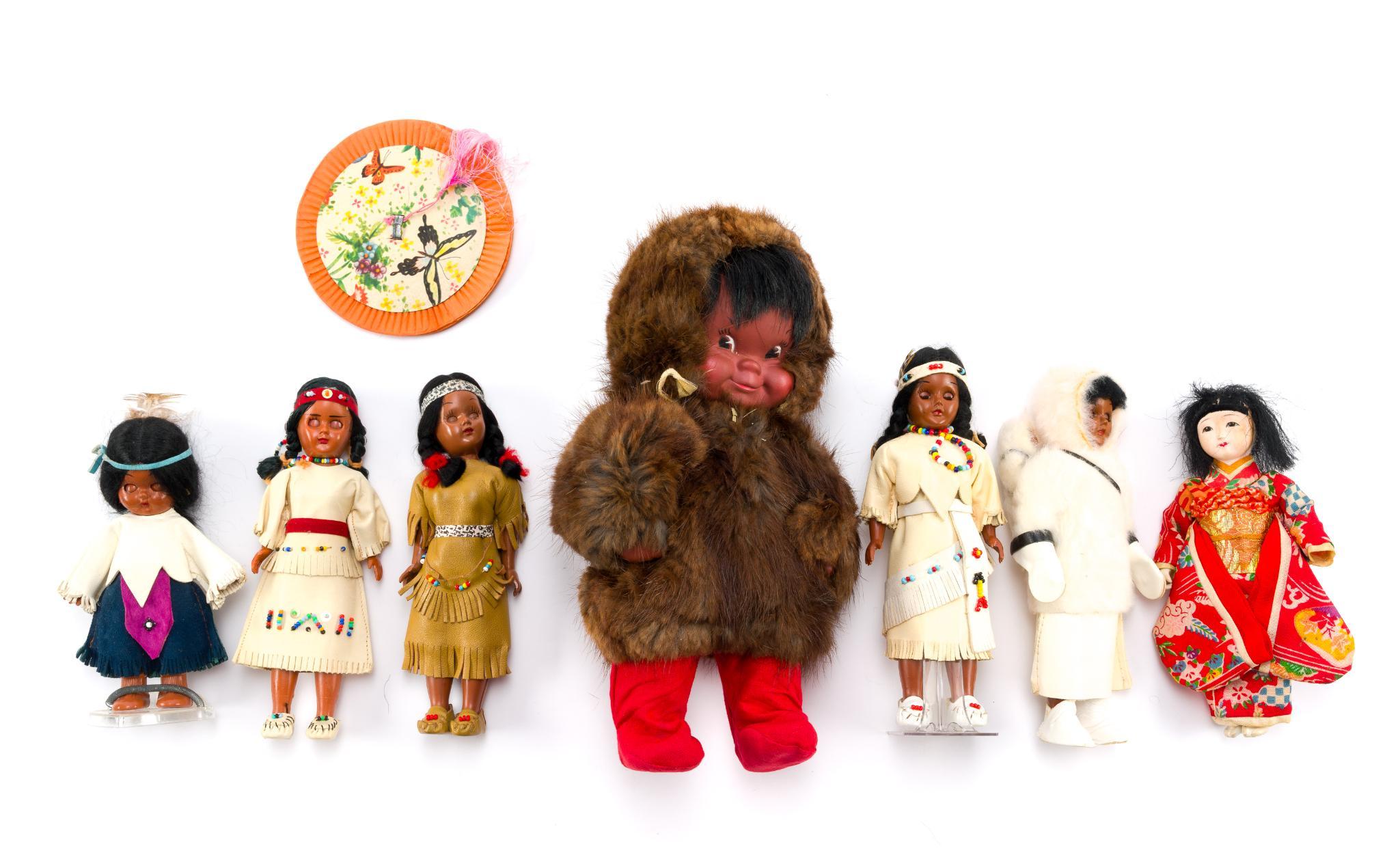 Assorted Vintage Multi-Cultural Dolls