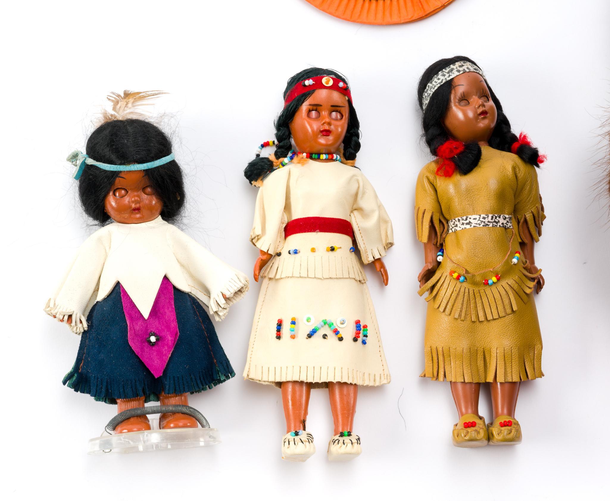 Assorted Vintage Multi-Cultural Dolls