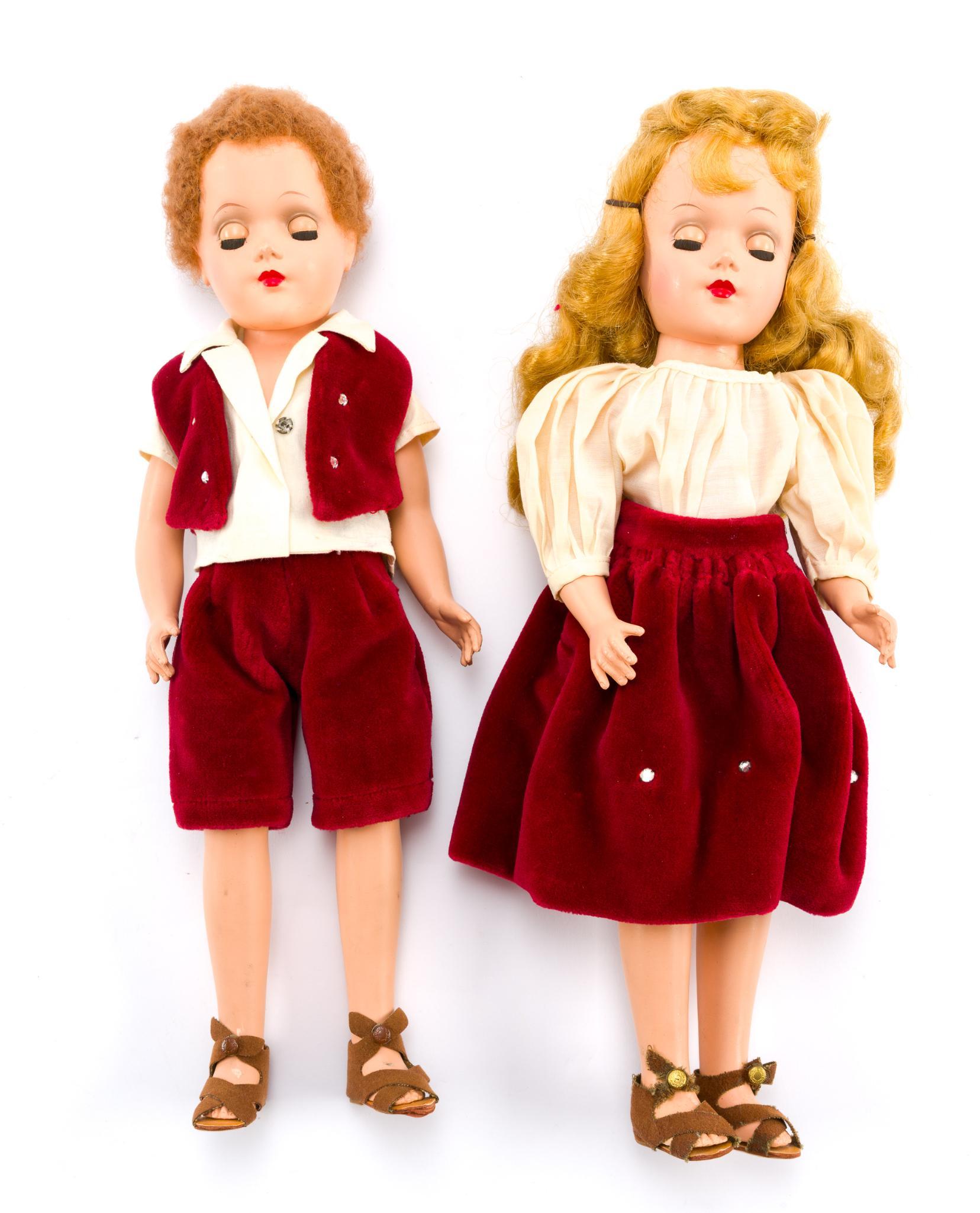 Vintage 1950's Mary Hoyer Dolls