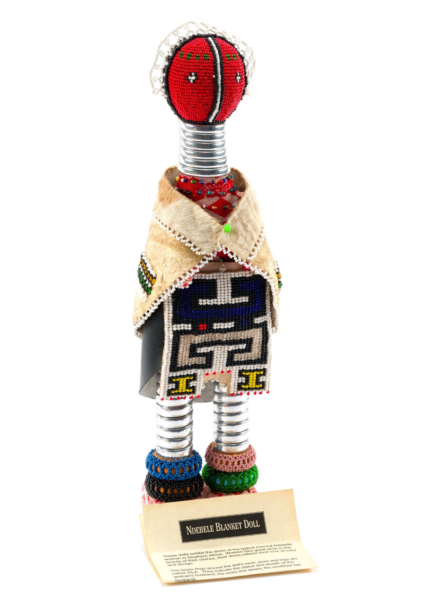 Ndebele Blanket Doll