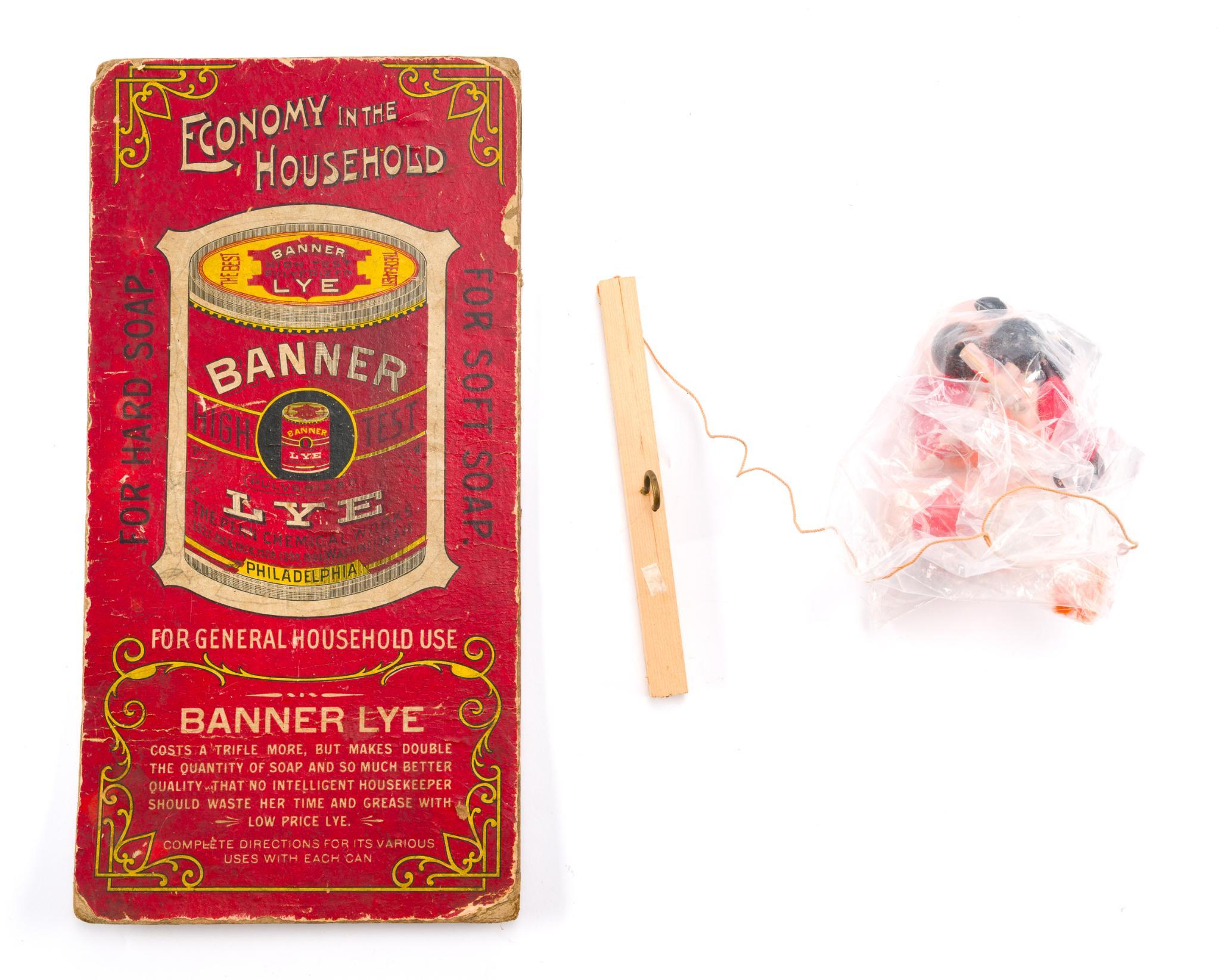 Vintage Toys, Skates, and Ephemera Incl. A. H. Fox Toy Shotgun