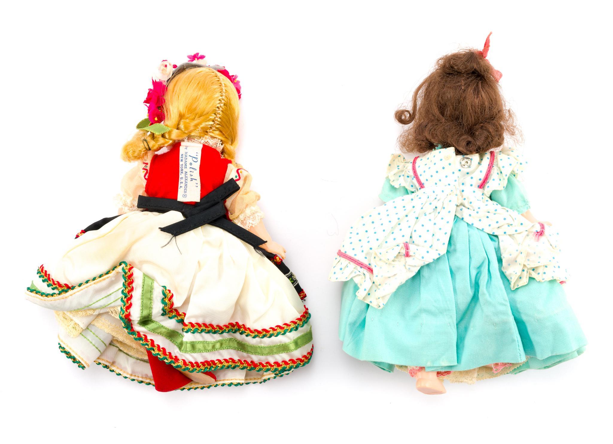 2 Vintage Madame Alexander Dolls