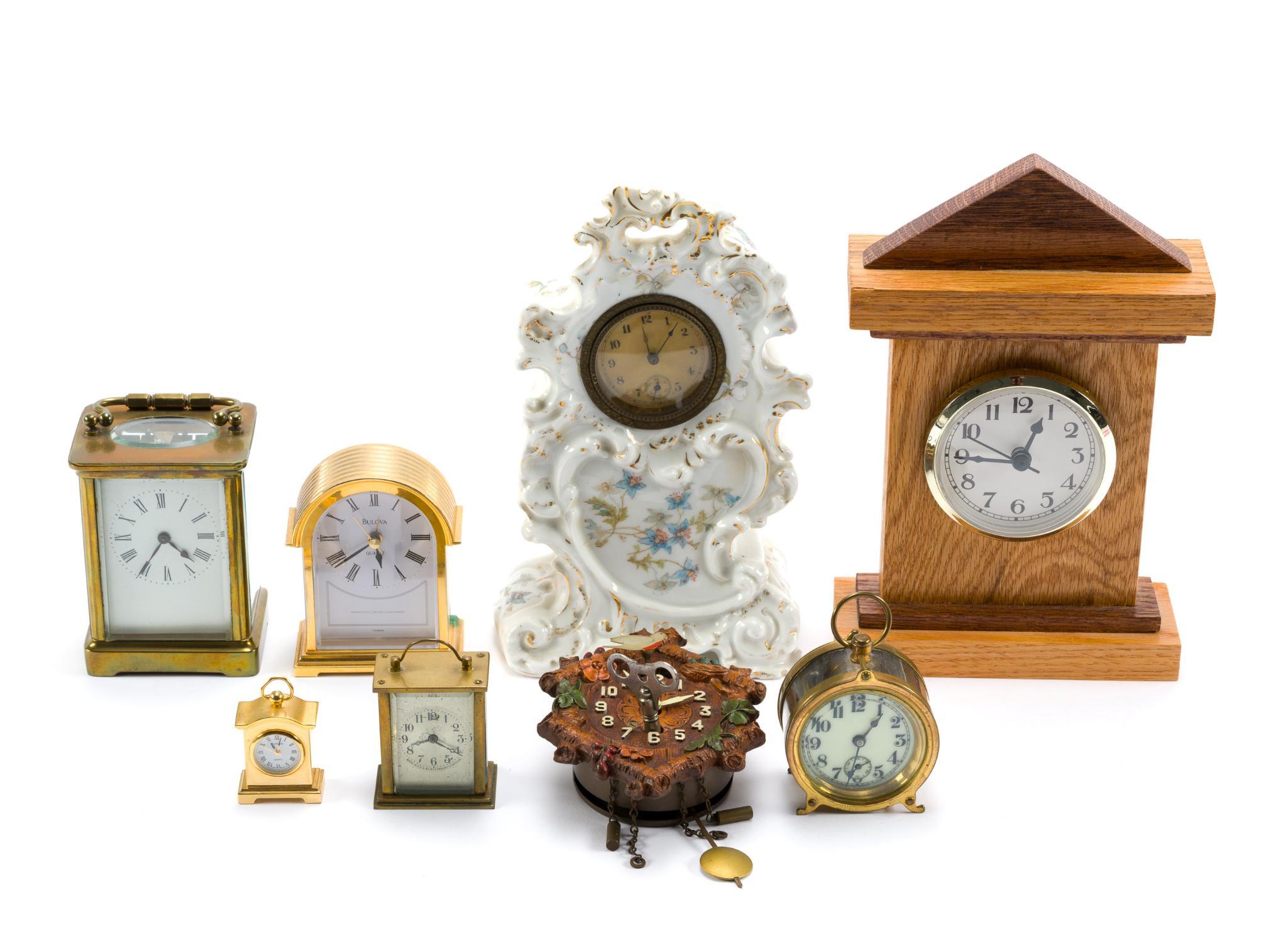 8 Vintage Clocks