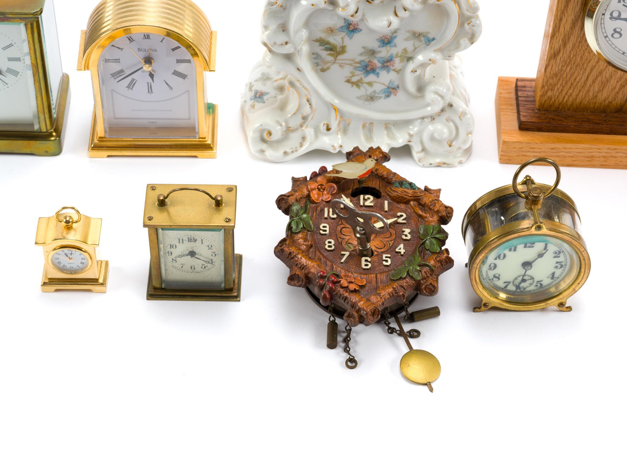 8 Vintage Clocks