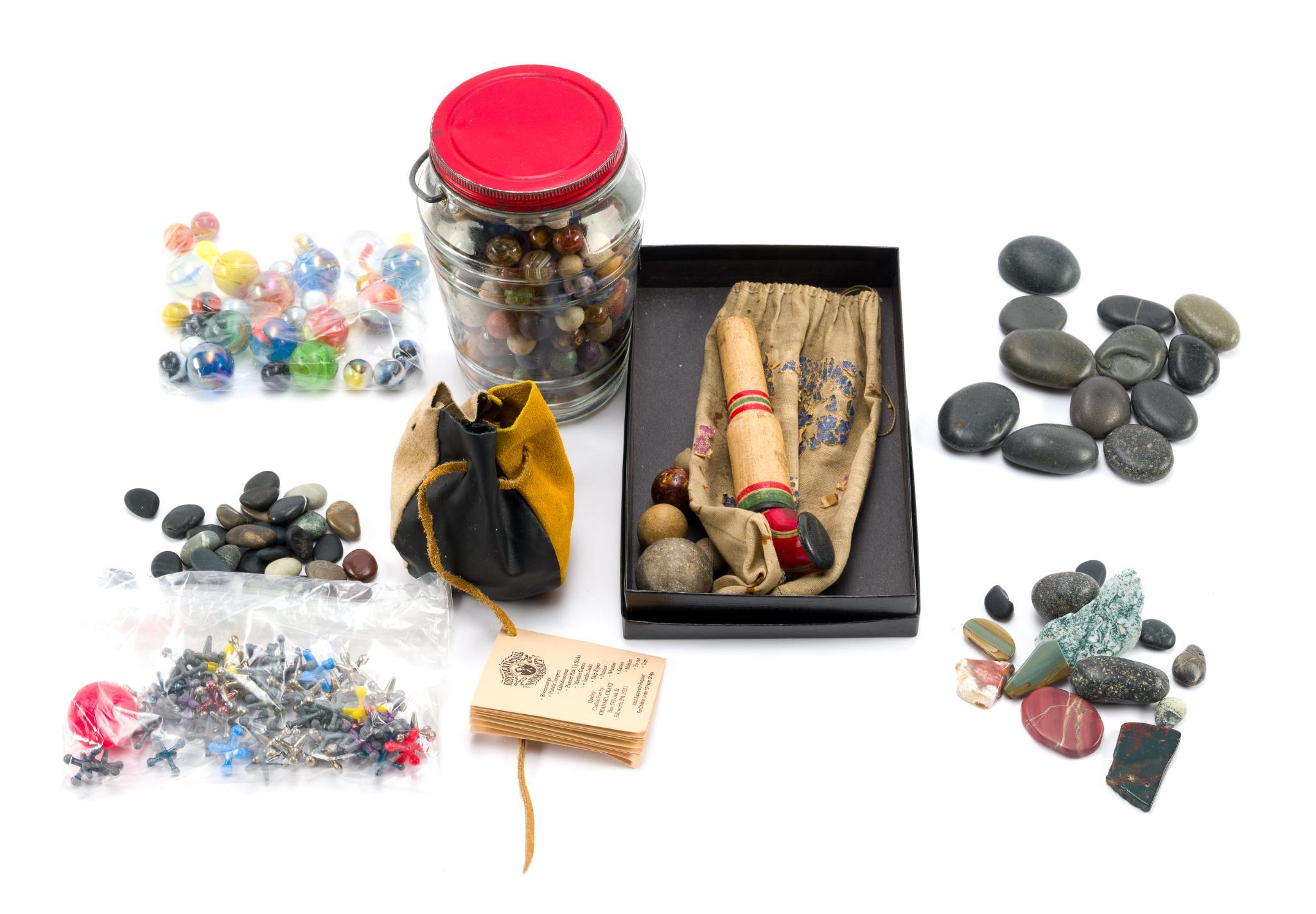 Vintage Marbles & Toys