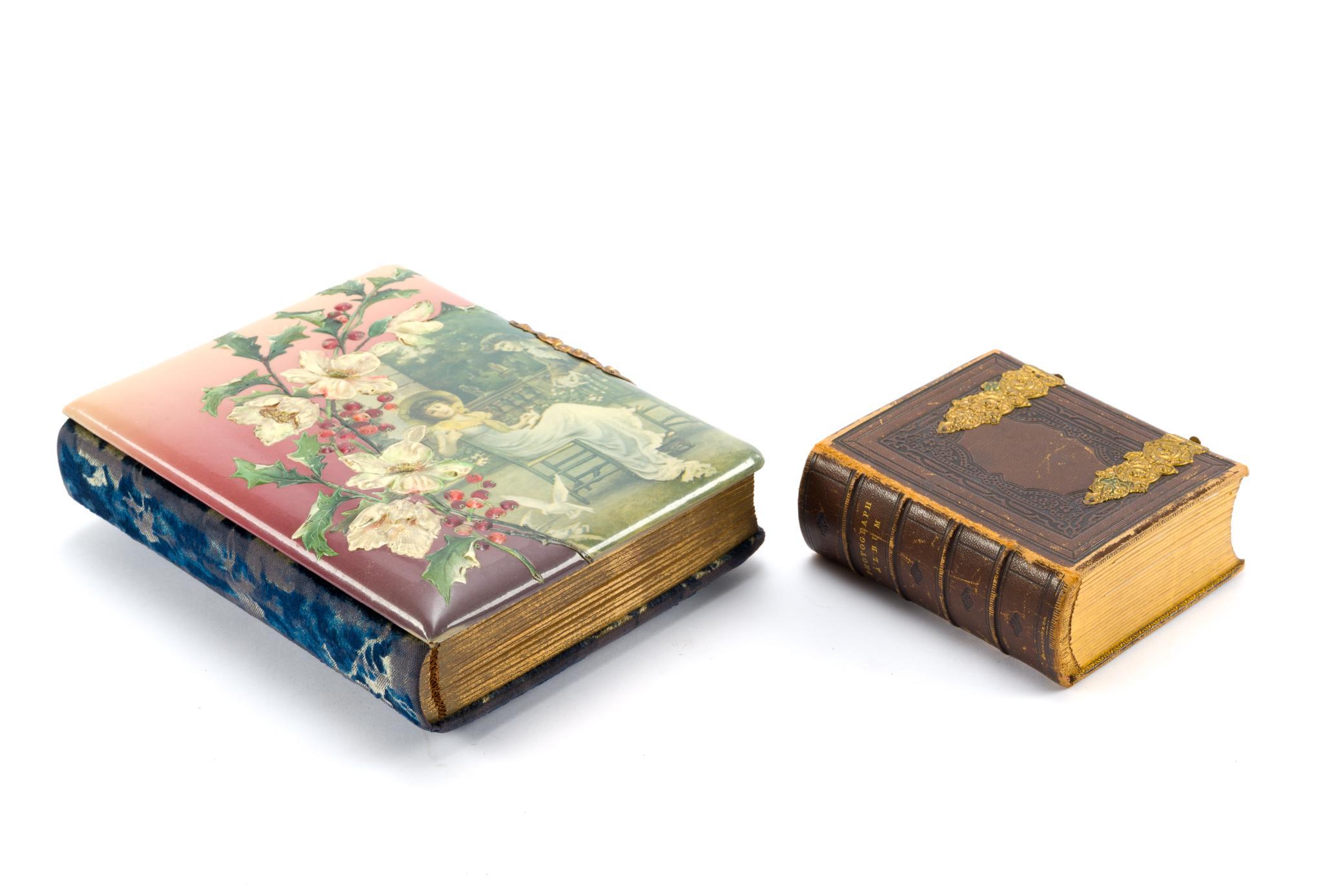2 Antique Photo Albums