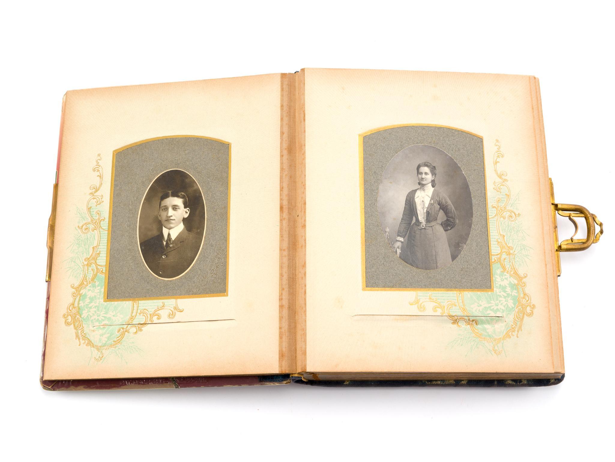 2 Antique Photo Albums