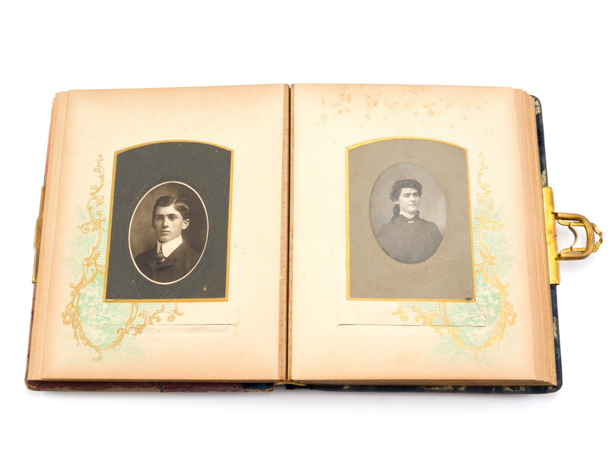2 Antique Photo Albums