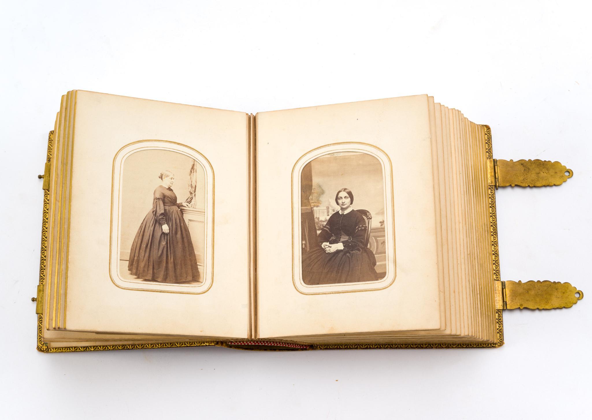 2 Antique Photo Albums