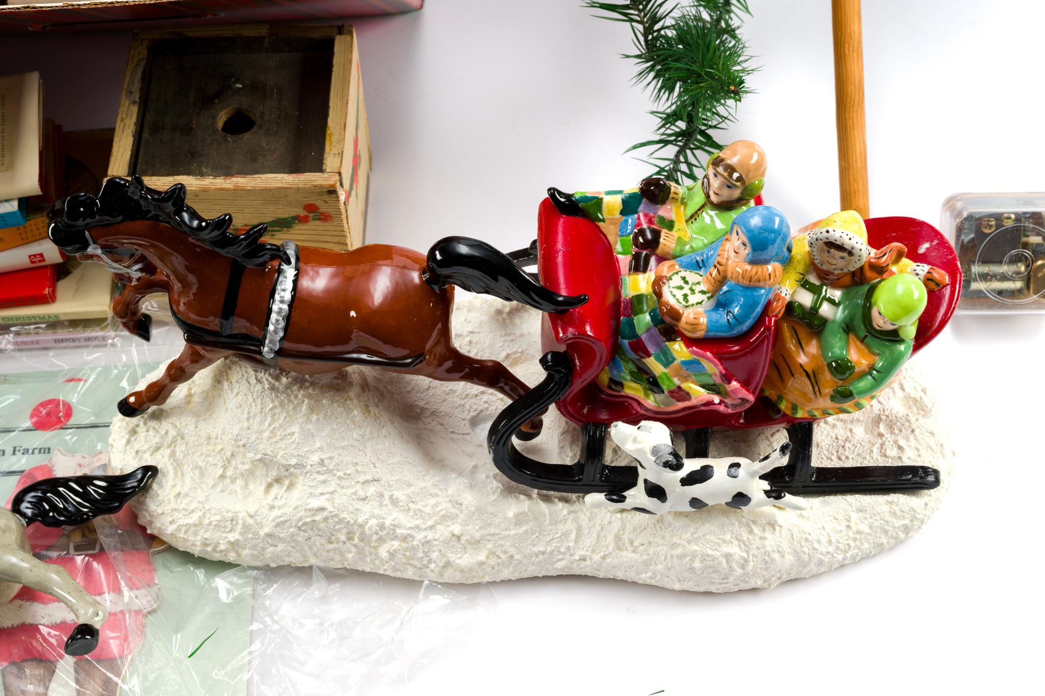 Vintage Christmas Incl. Shiny Brite Ornaments