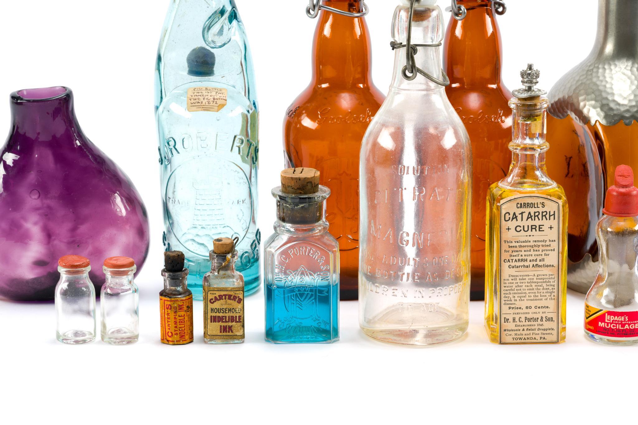 Assorted Vintage Glass Incl. Advertising