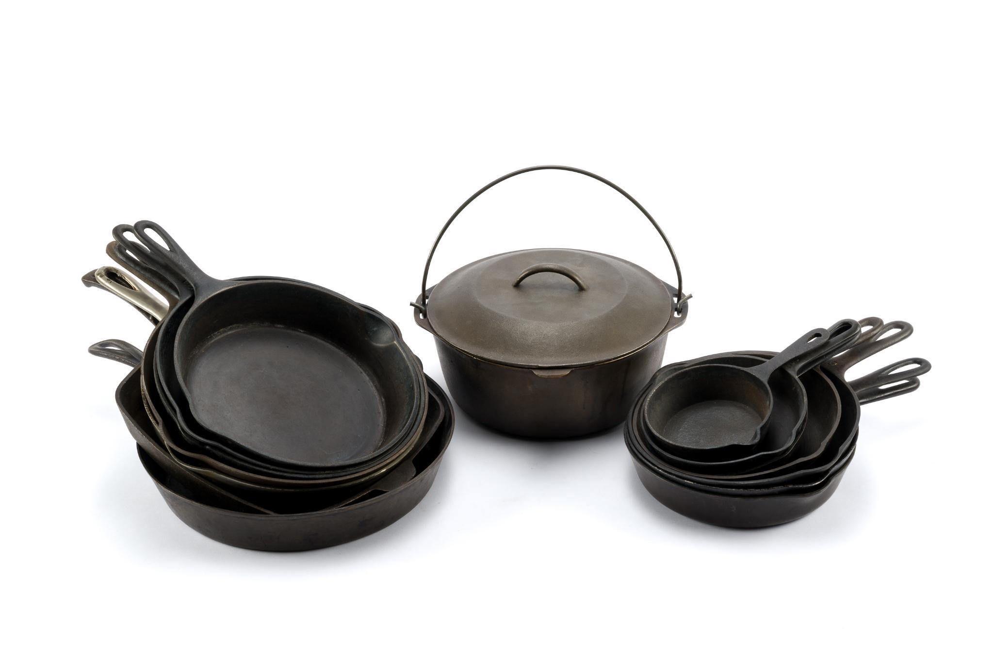 Vintage Cast Pans Incl. Griswold No. 3 and No. 8