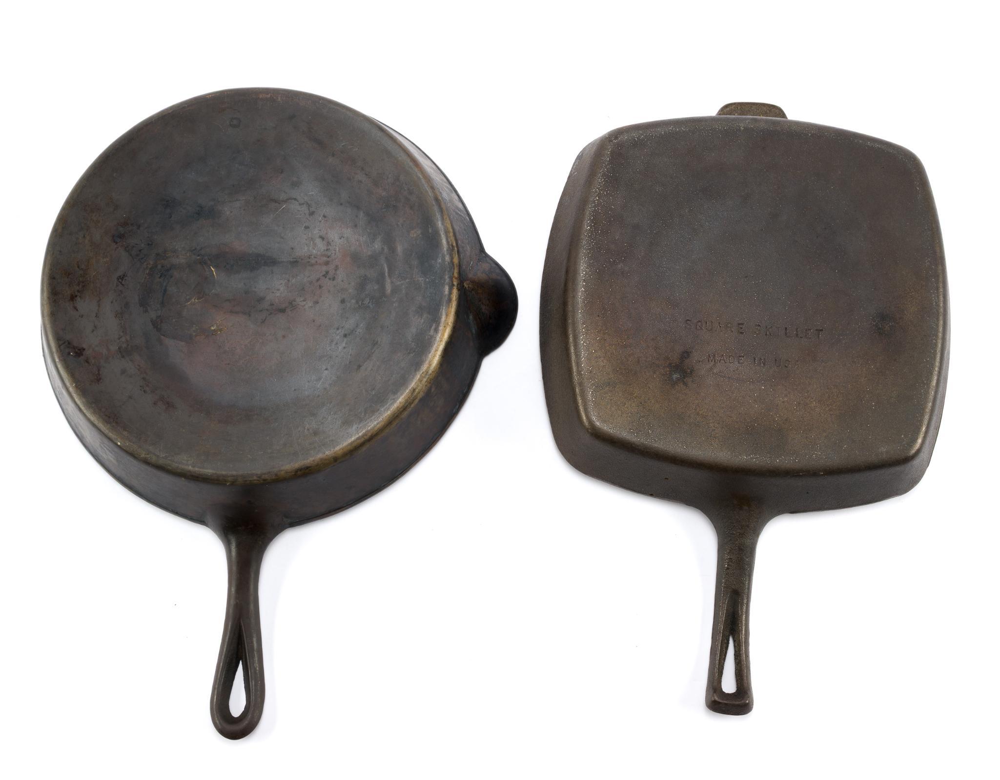 Vintage Cast Pans Incl. Griswold No. 3 and No. 8