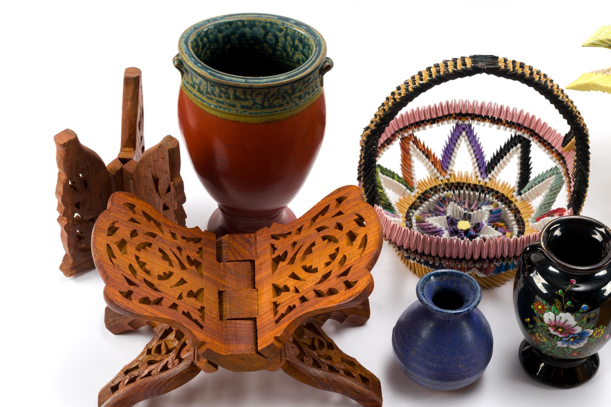 30 Assorted Folk Art Objects