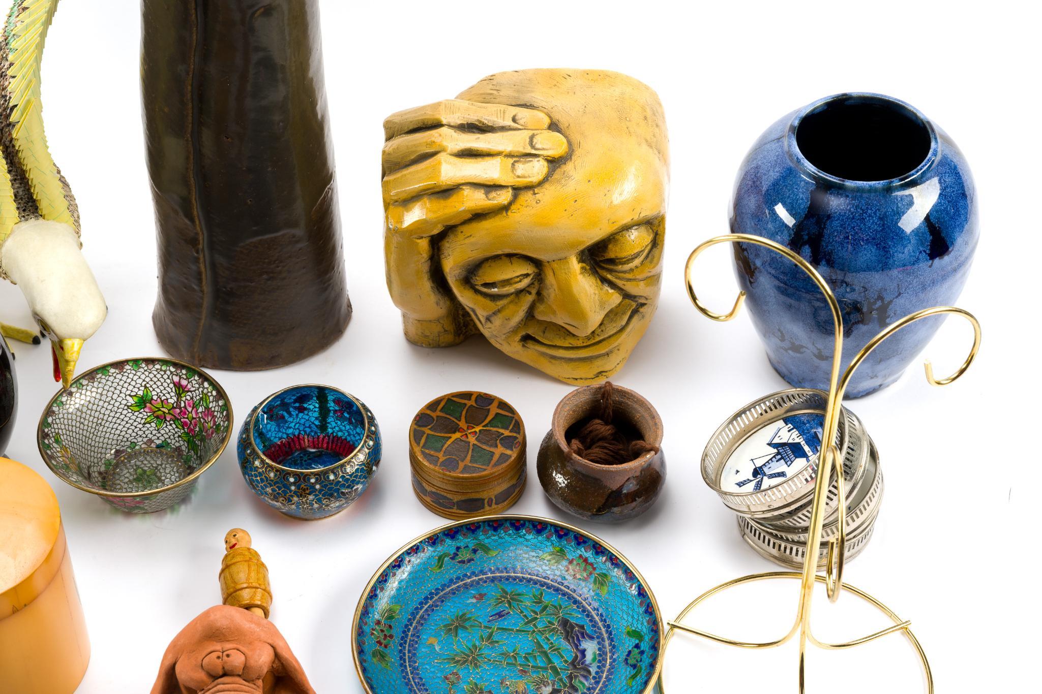 30 Assorted Folk Art Objects
