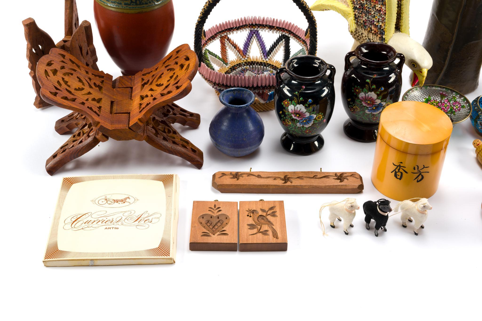 30 Assorted Folk Art Objects