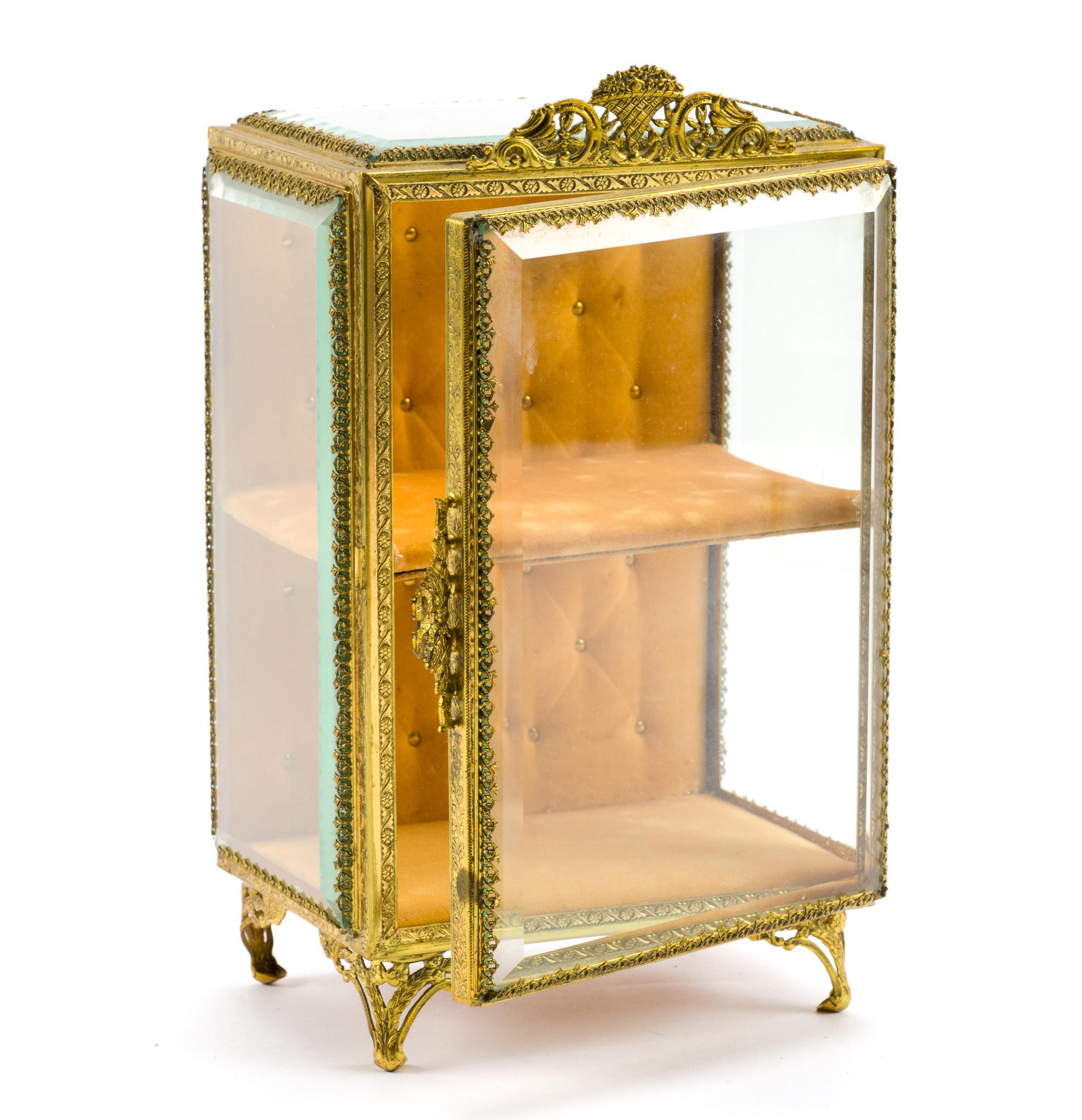 Miniature Display Case, Frame, and Vitrine