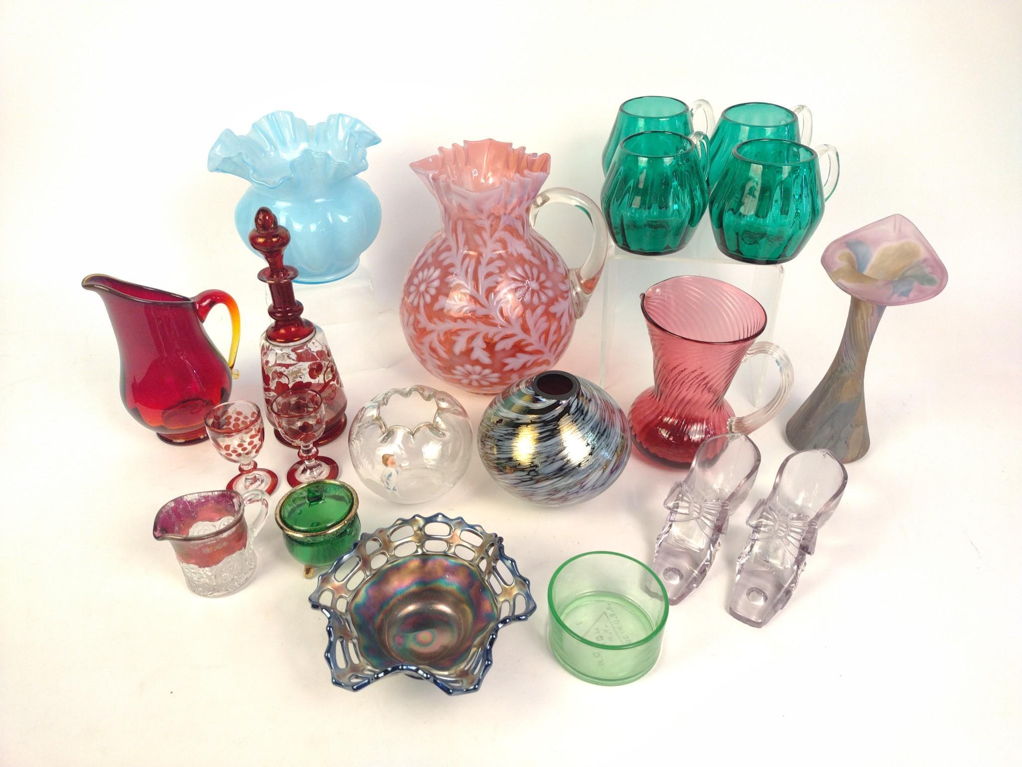 Carnival & Hand Blown Art Glass