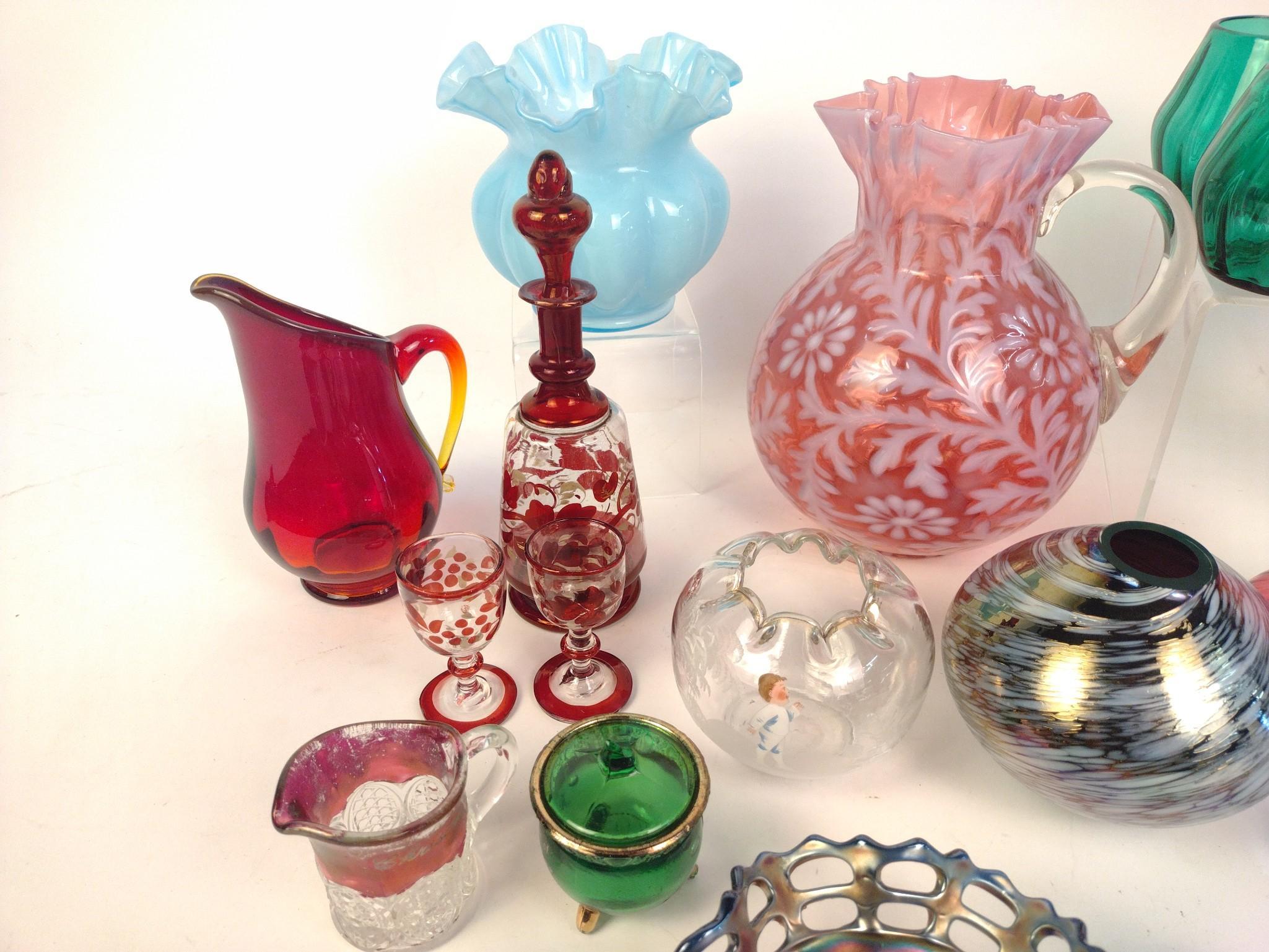 Carnival & Hand Blown Art Glass