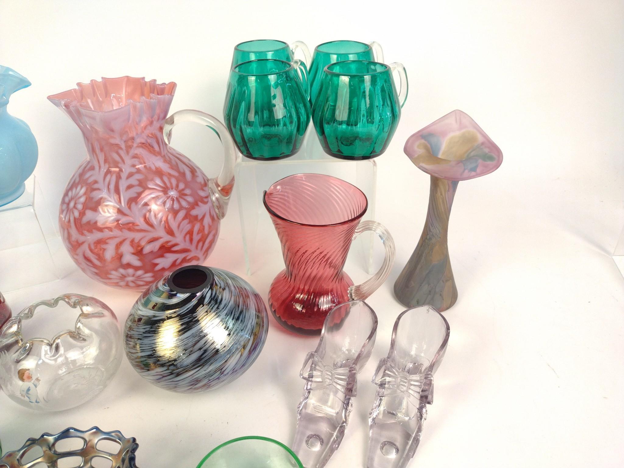Carnival & Hand Blown Art Glass