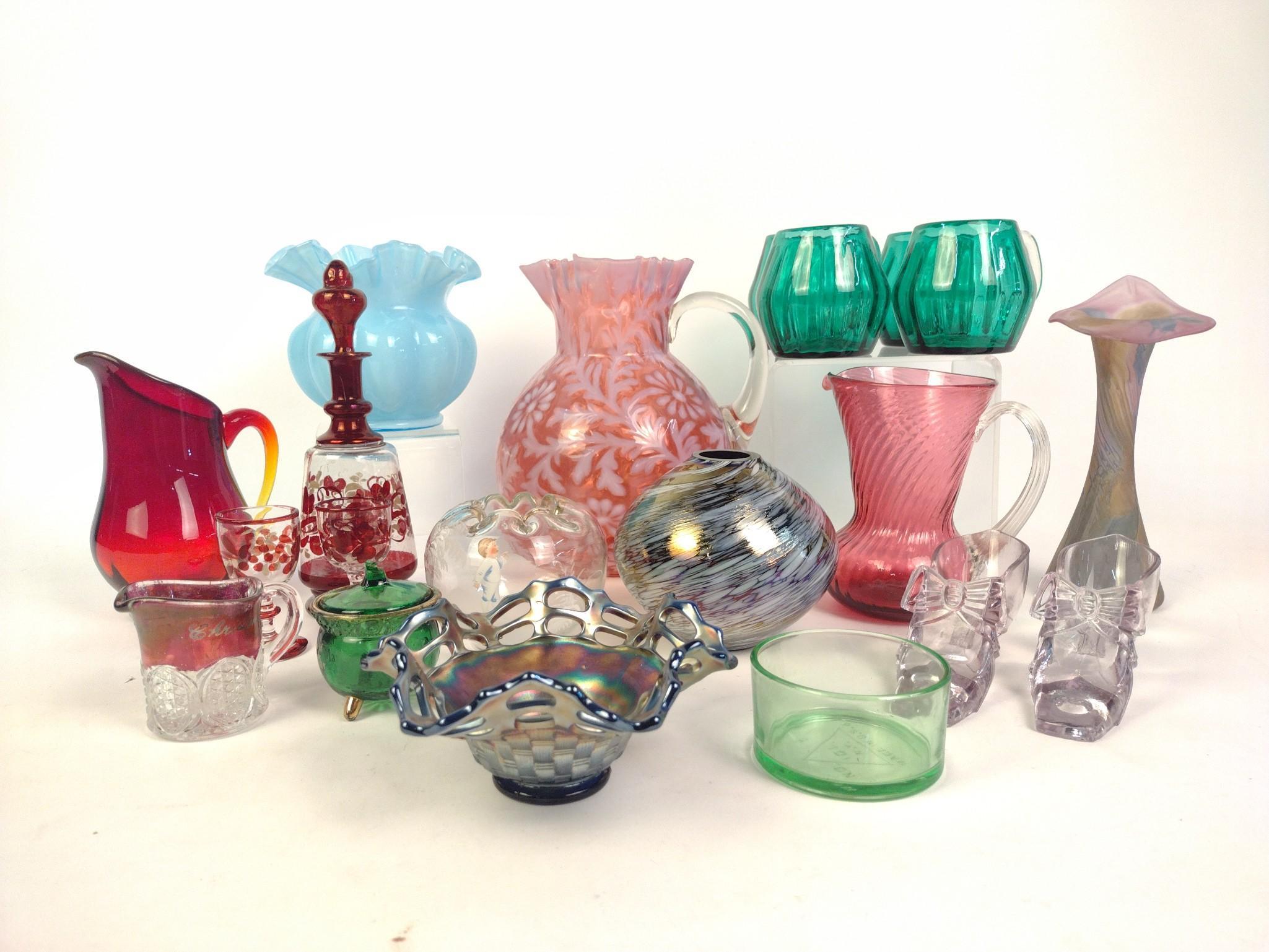 Carnival & Hand Blown Art Glass