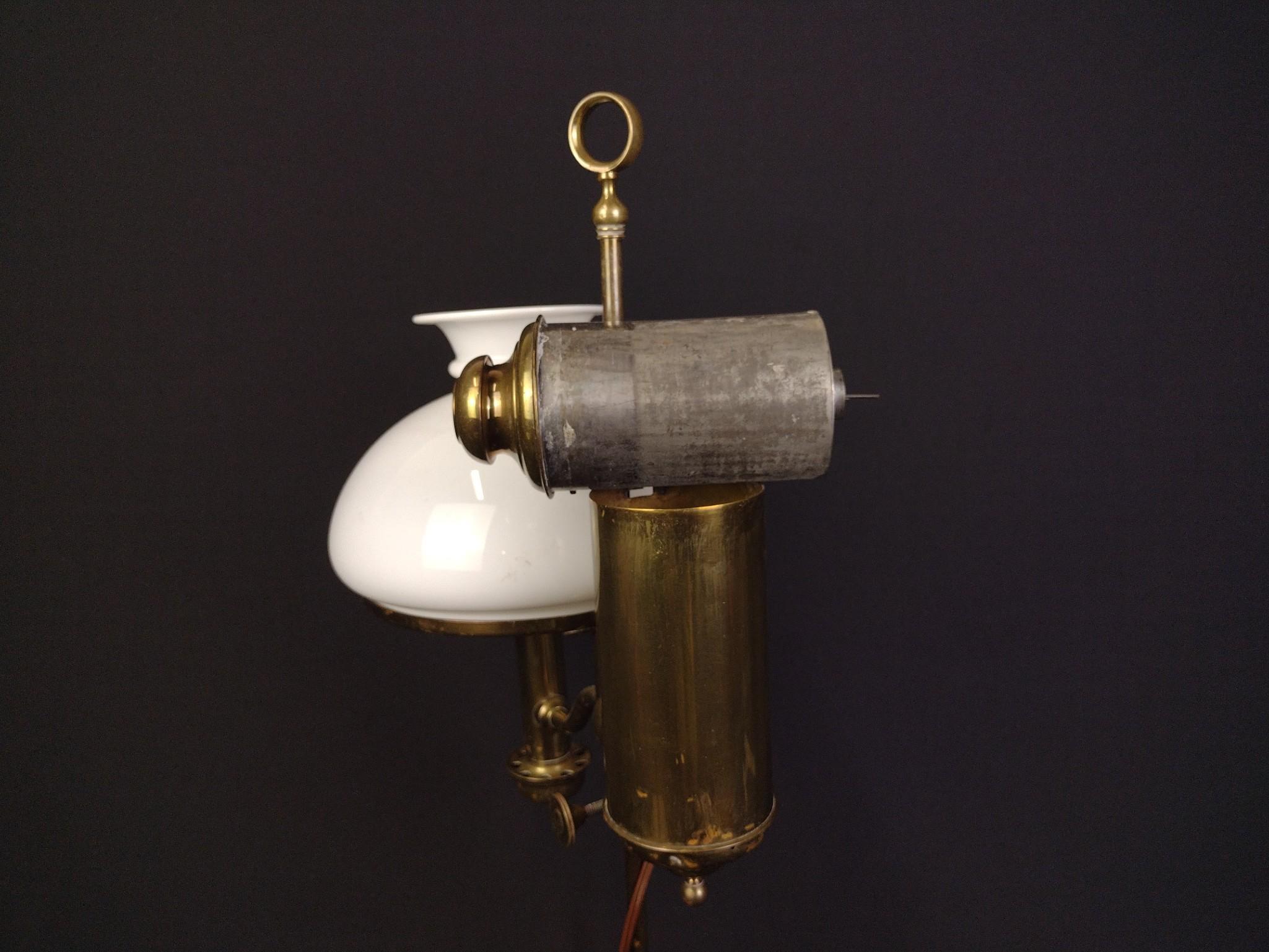 Vintage Brass Student Lamp