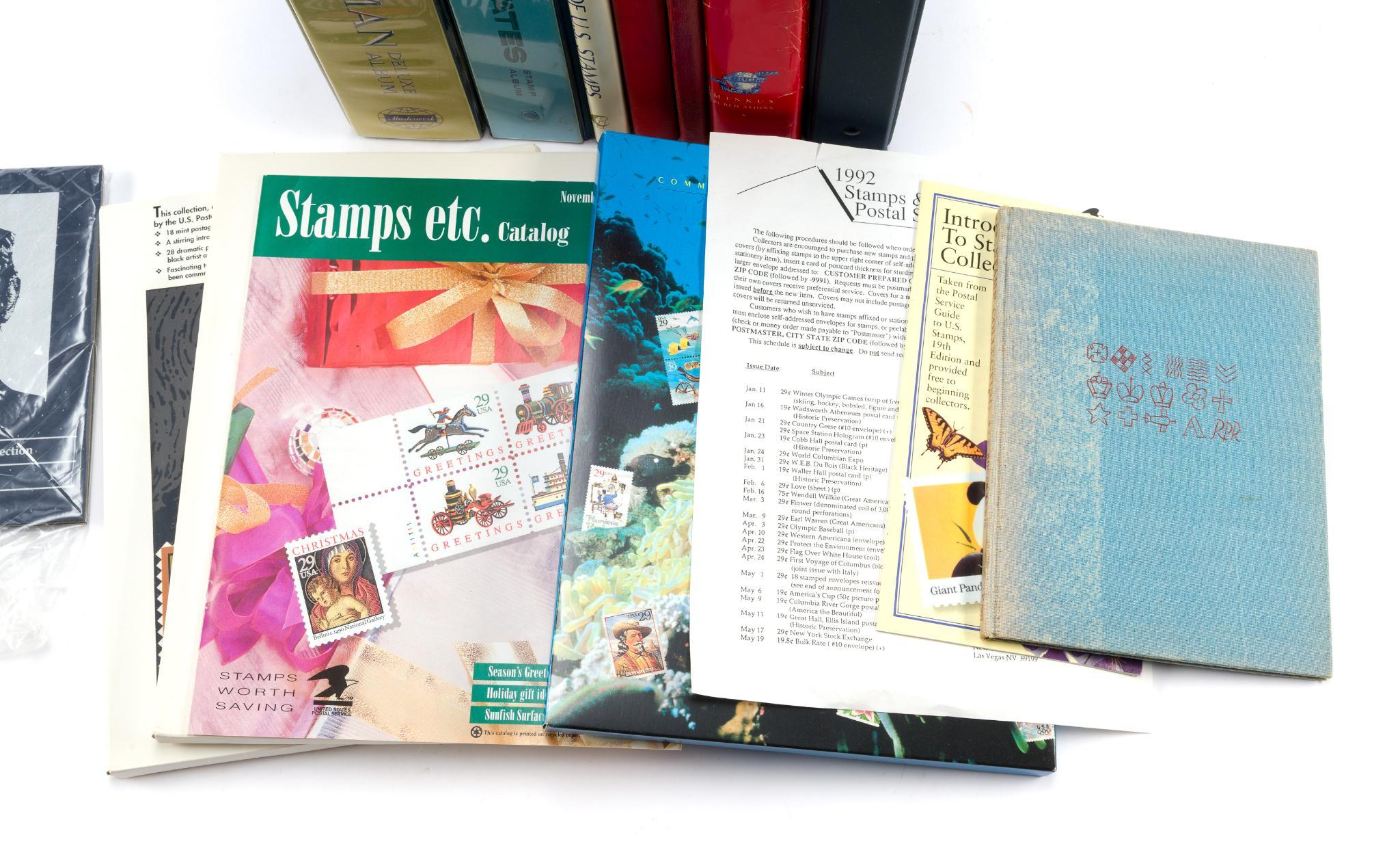 Stamp Sheets, Binders, & Books - US and World