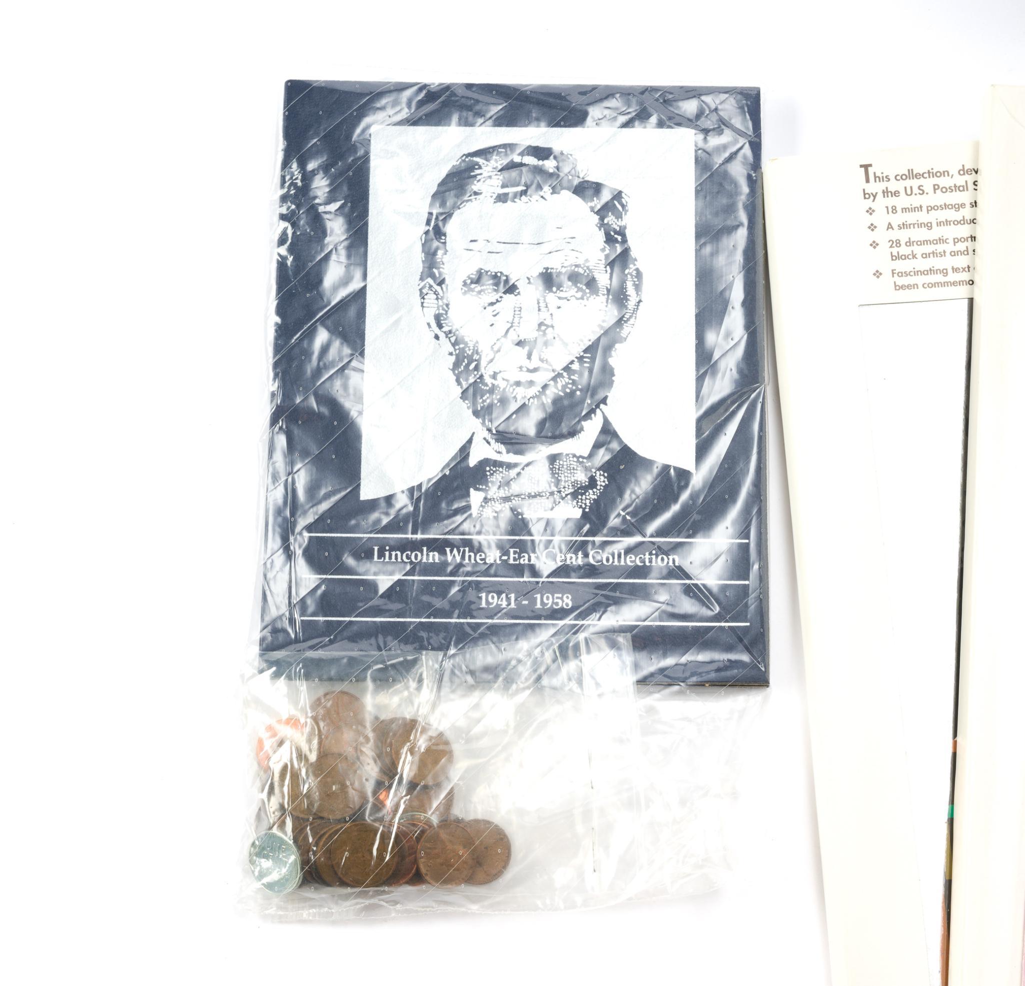 Stamp Sheets, Binders, & Books - US and World