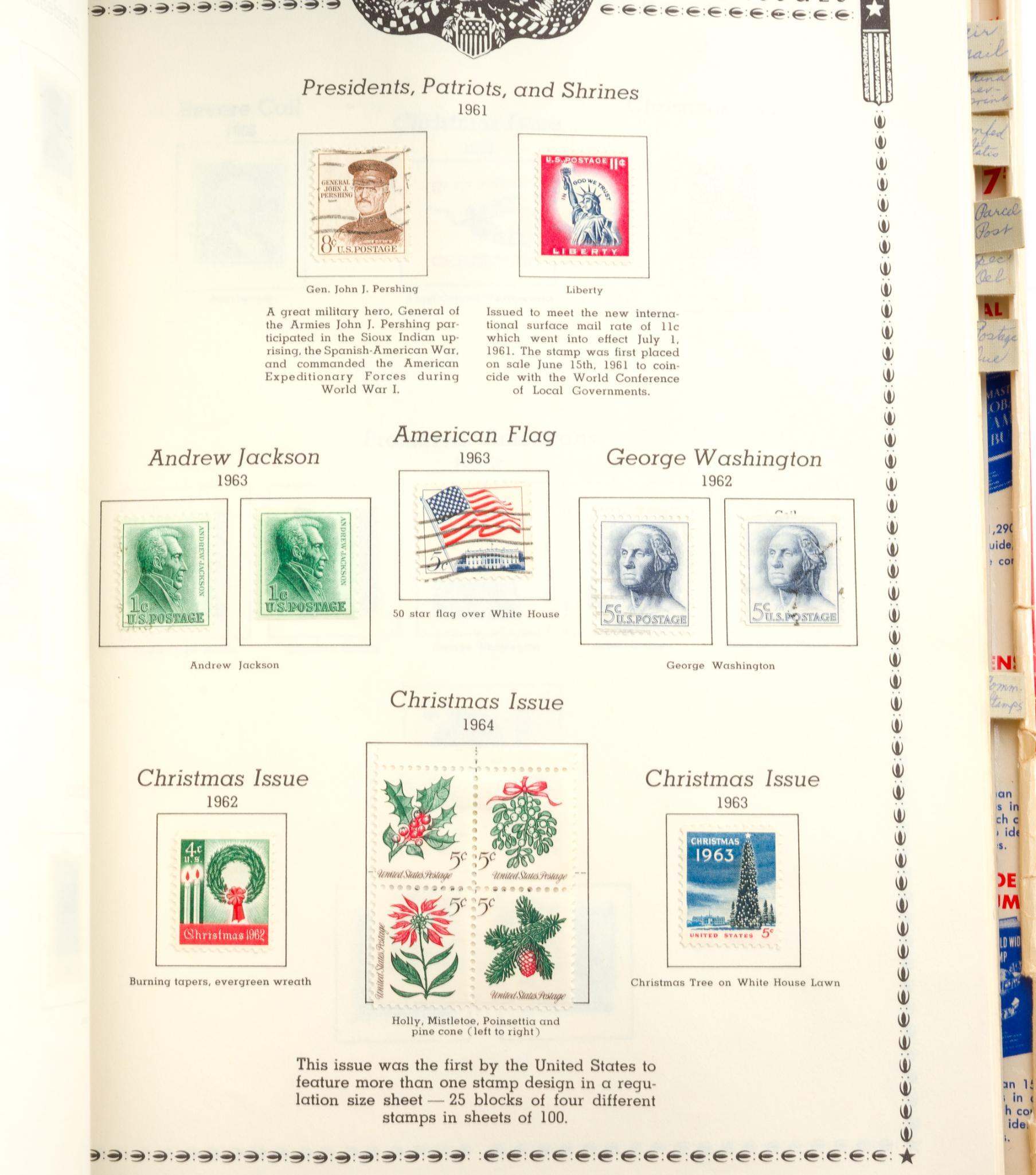 Stamp Sheets, Binders, & Books - US and World