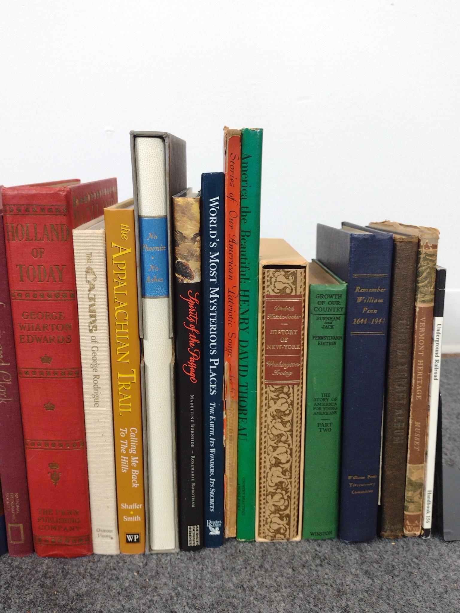Vintage Books incl. Appalachian Trail