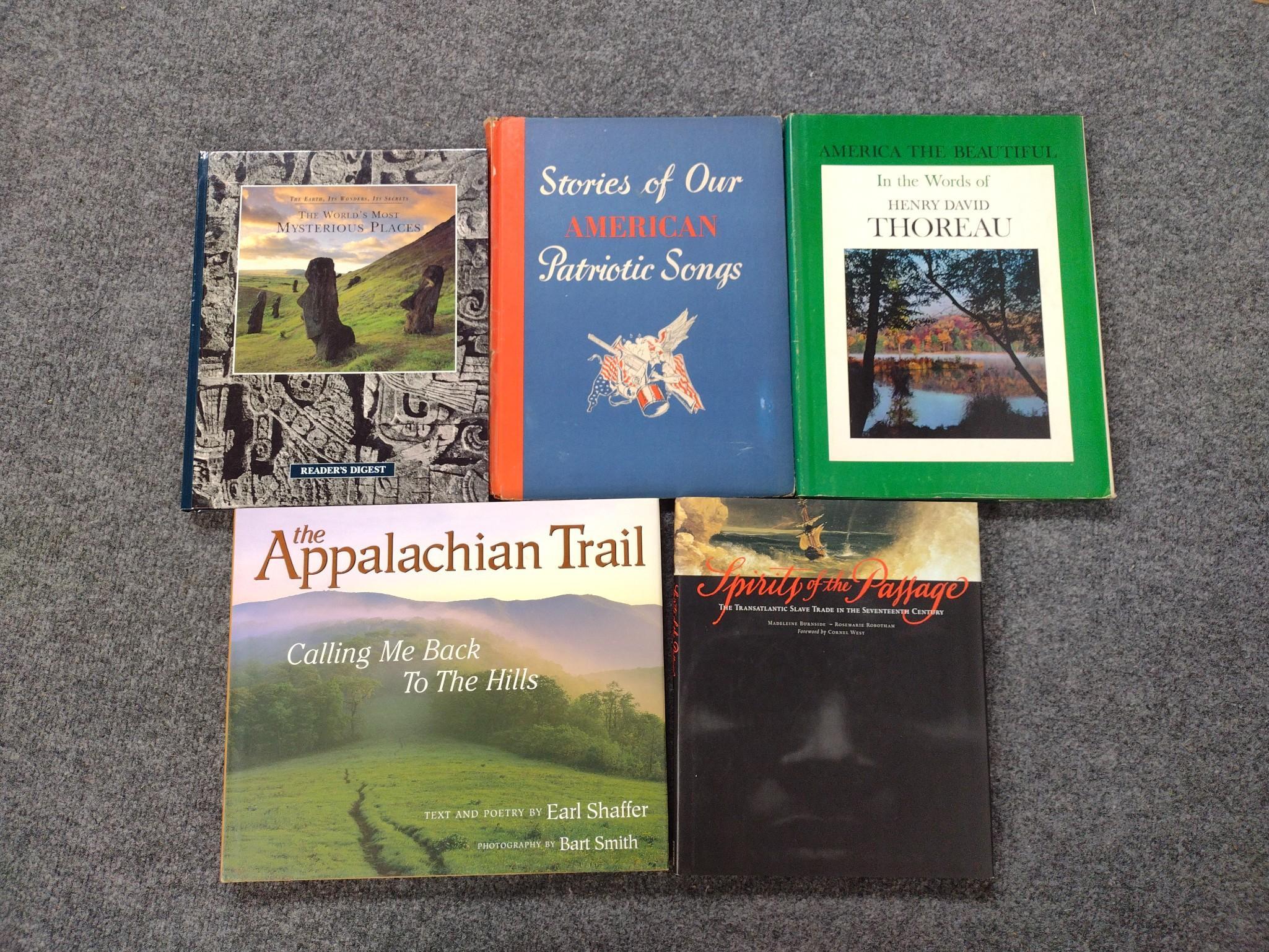 Vintage Books incl. Appalachian Trail
